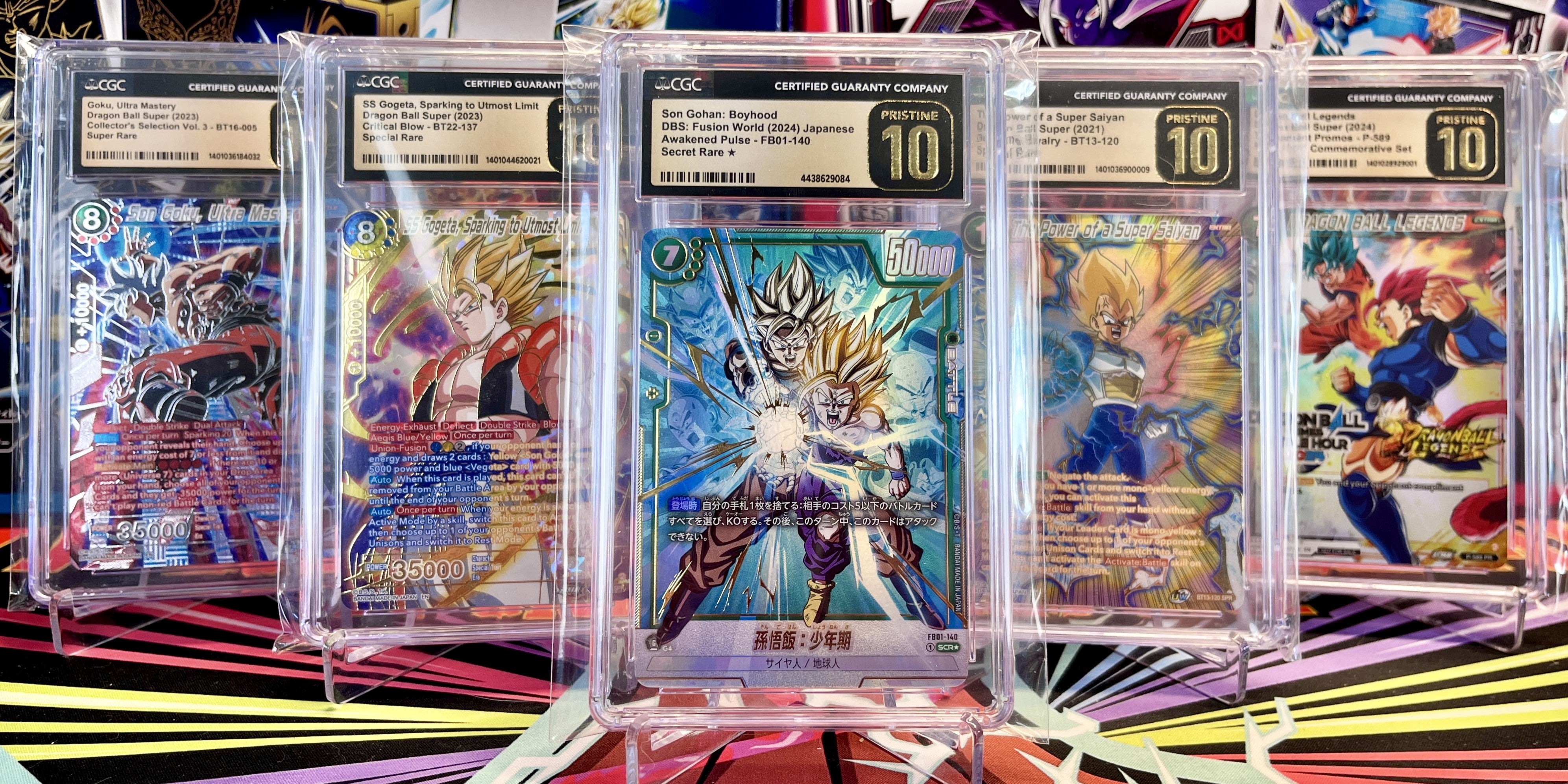 CGC Dragon Ball Slabs