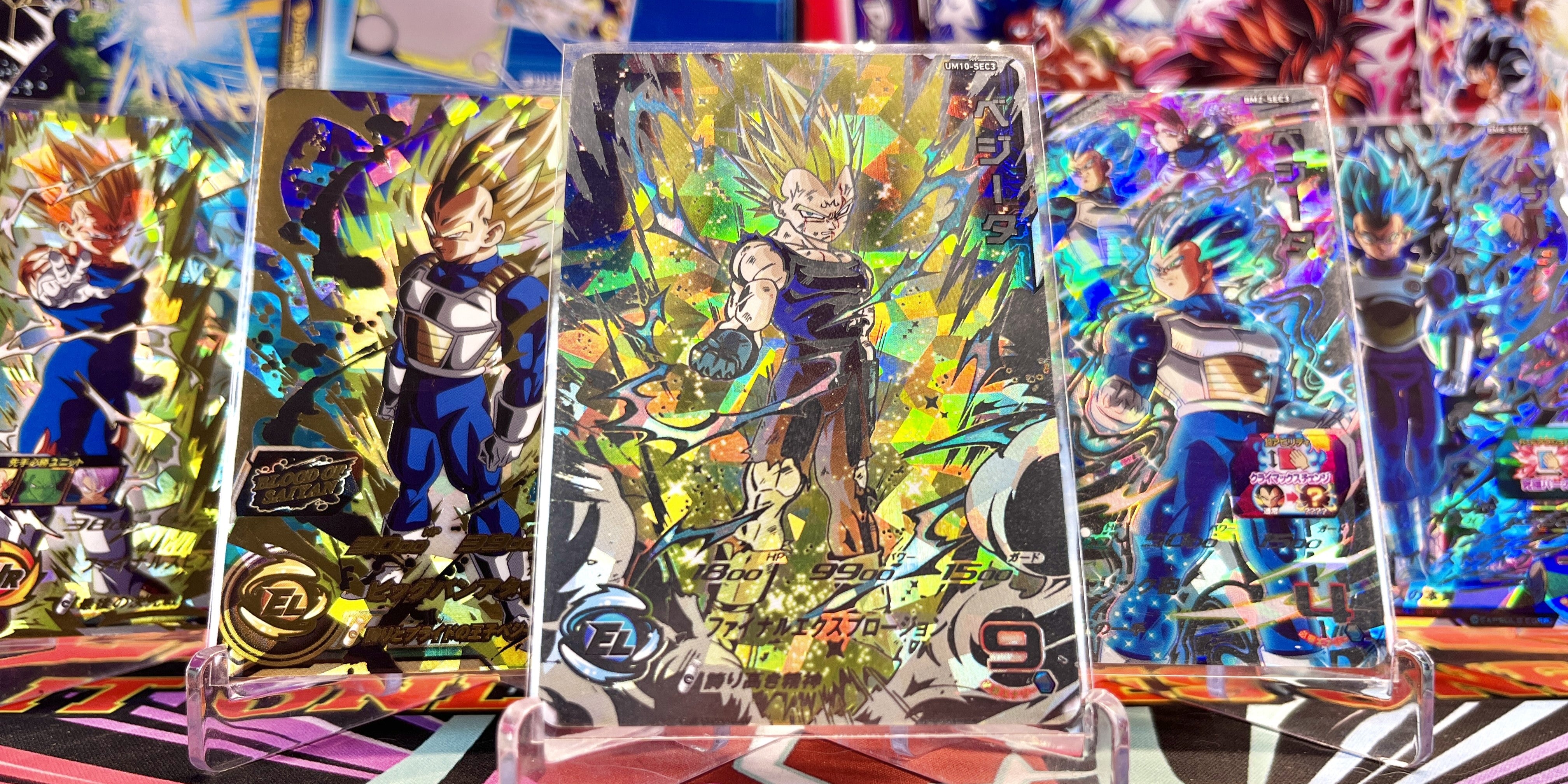 Vegeta Cards