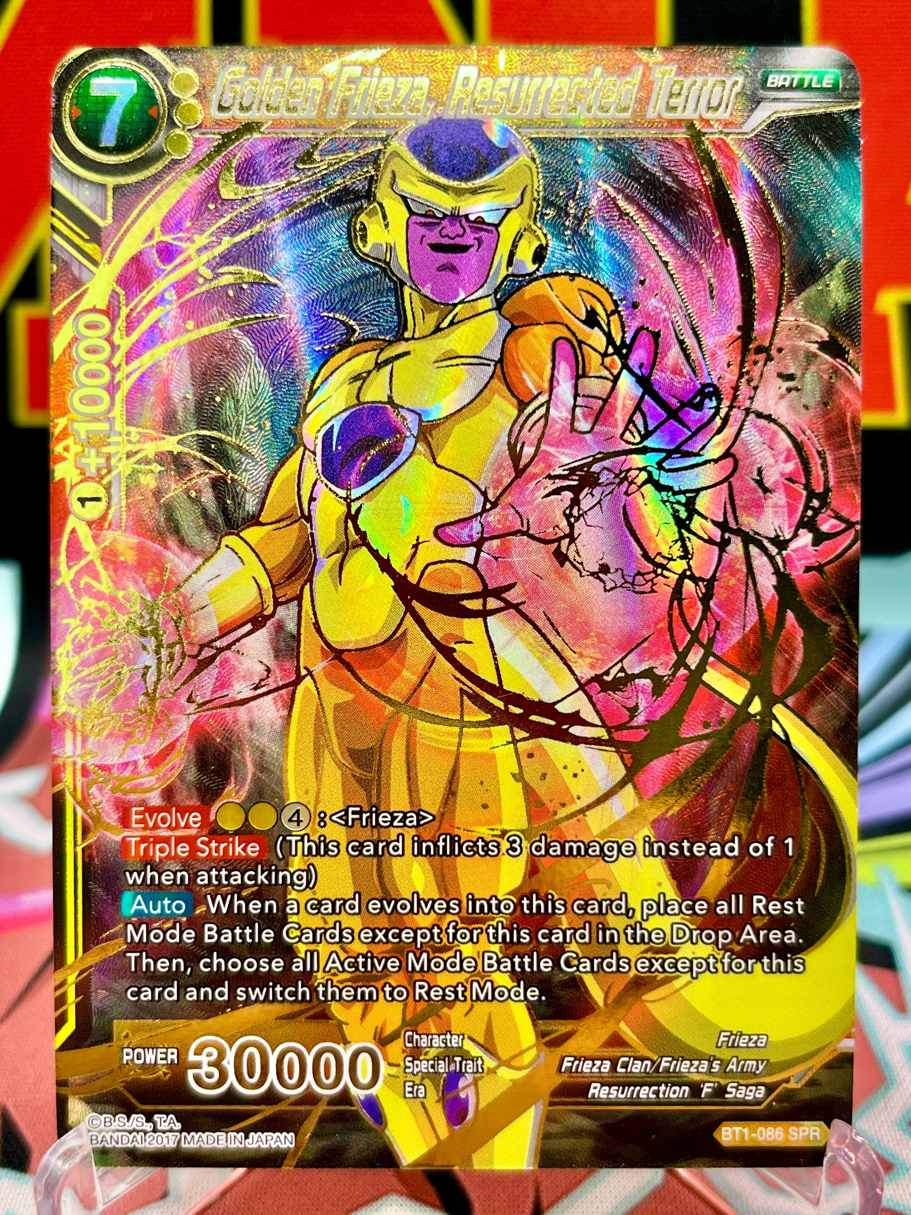 BT1-086 SPR Golden Freezer, Terrore risorto (2017)