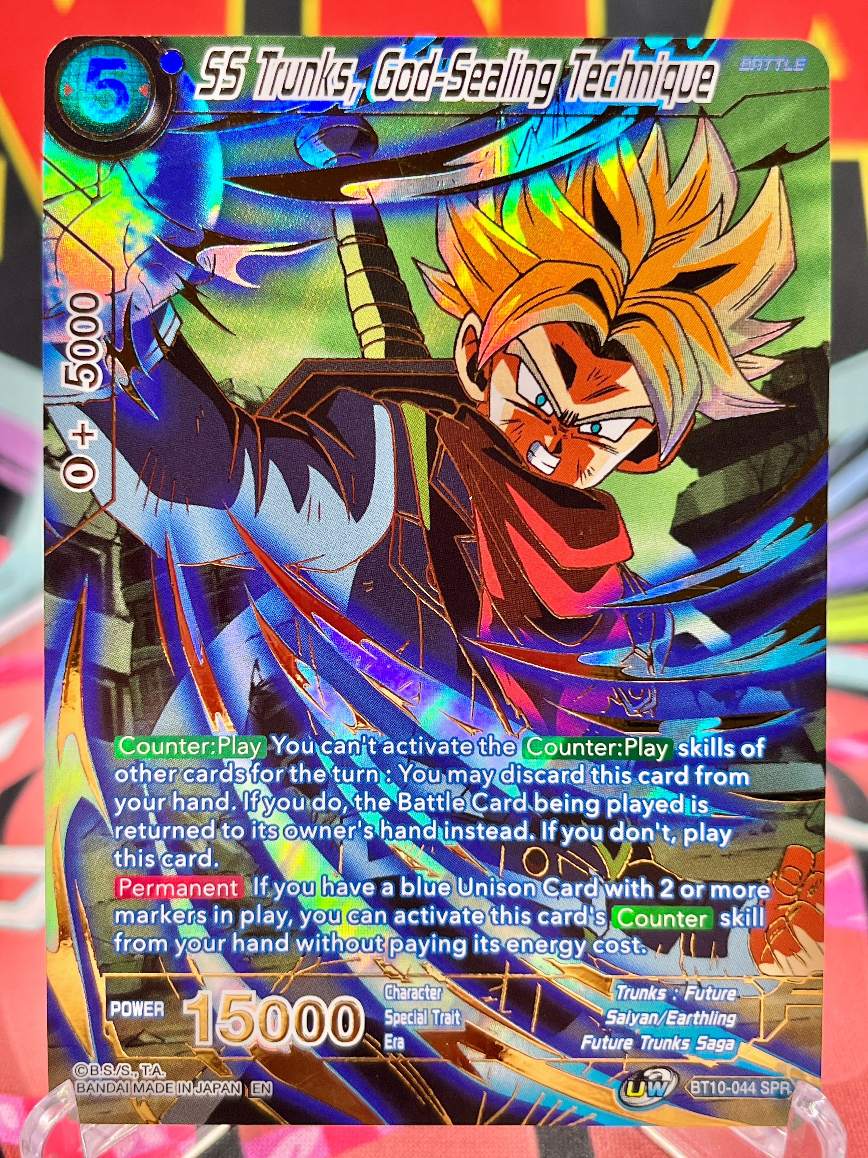 BT10-044 SPR SS Trunks, God-Sealing Technique (2020)