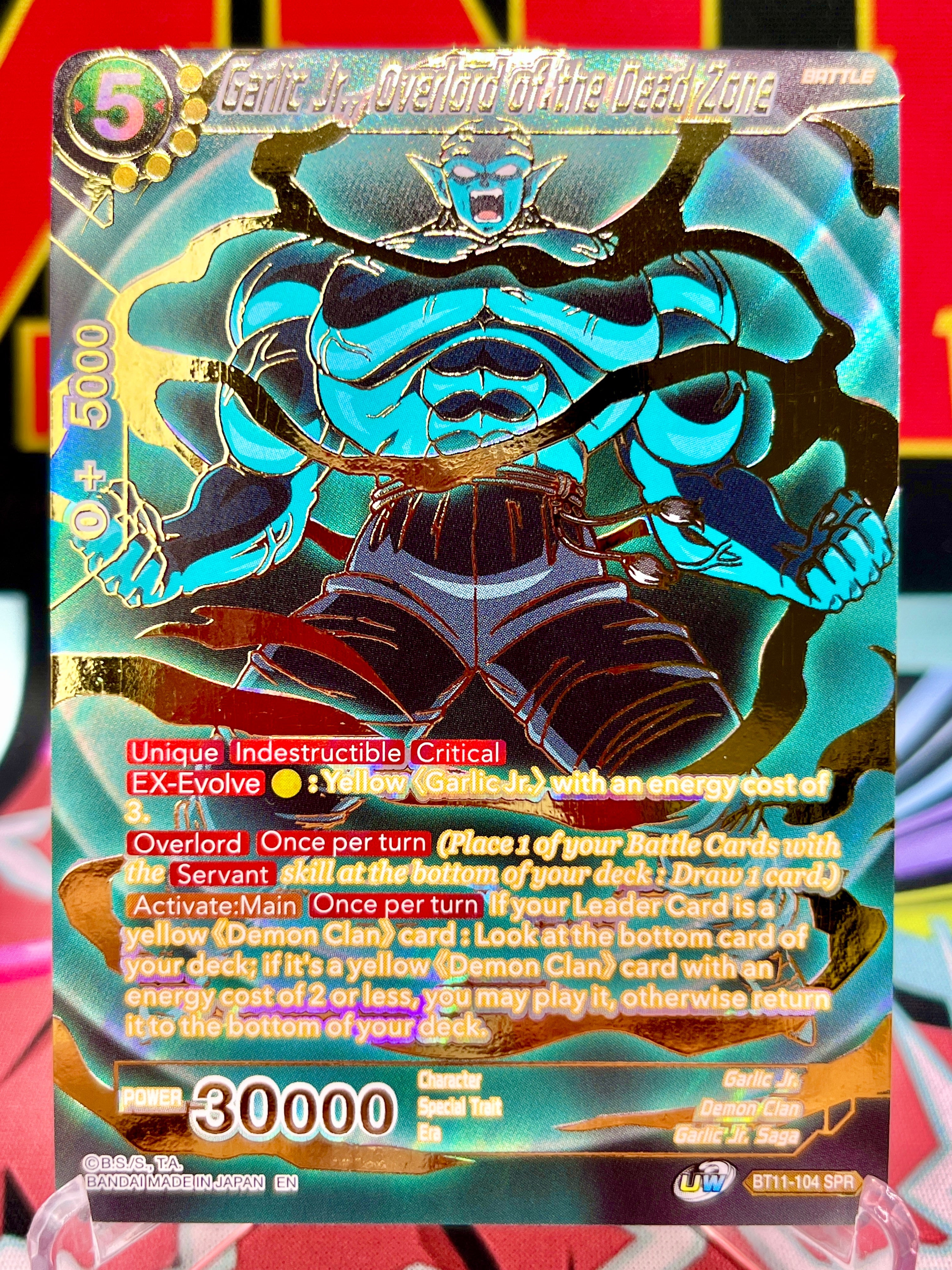 BT11-104 SPR Garlic Jr., Overlord of the Dead Zone (2020)
