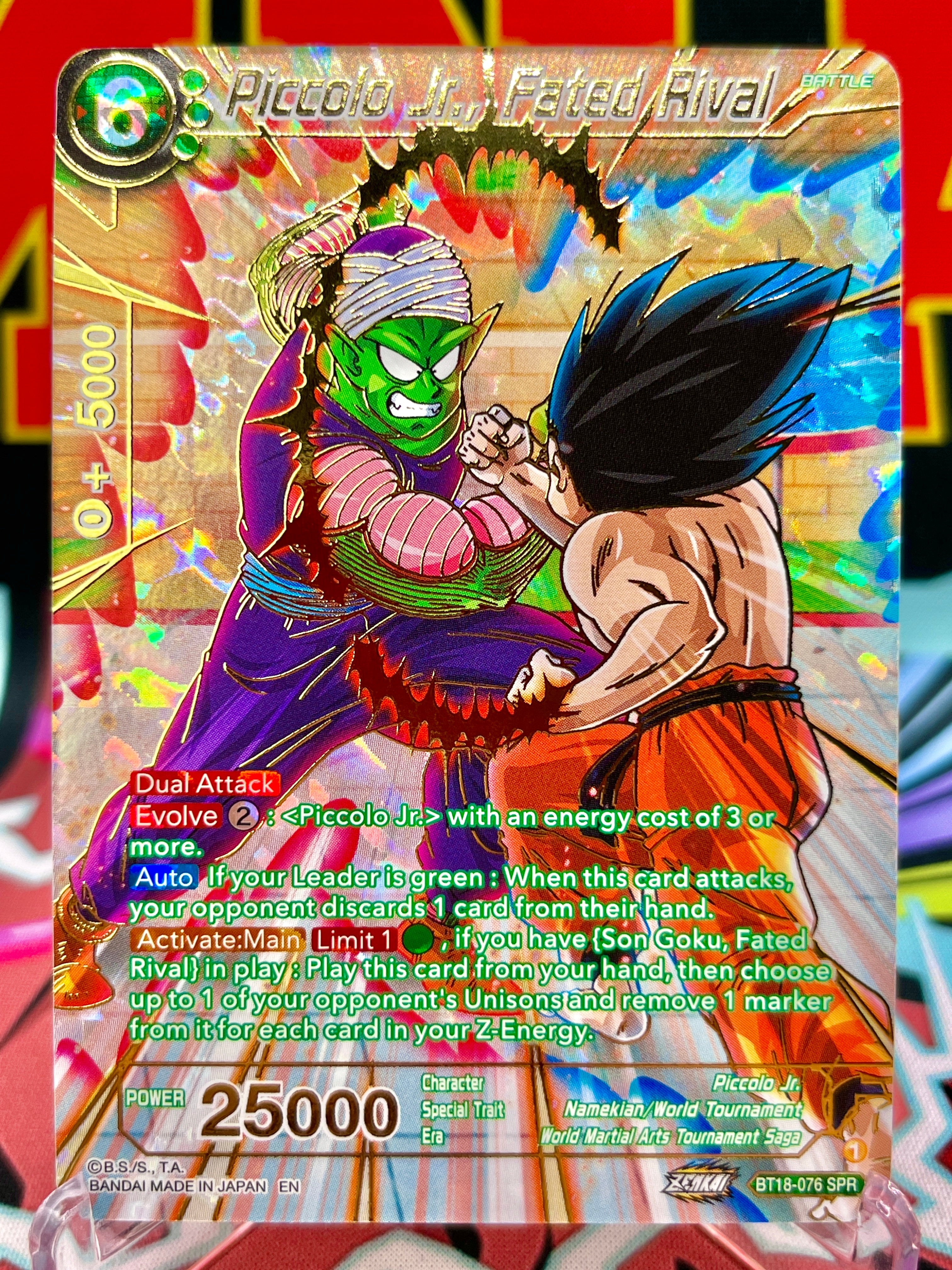 BT18-076 SPR Piccolo Jr., un rival predestinado (2022)