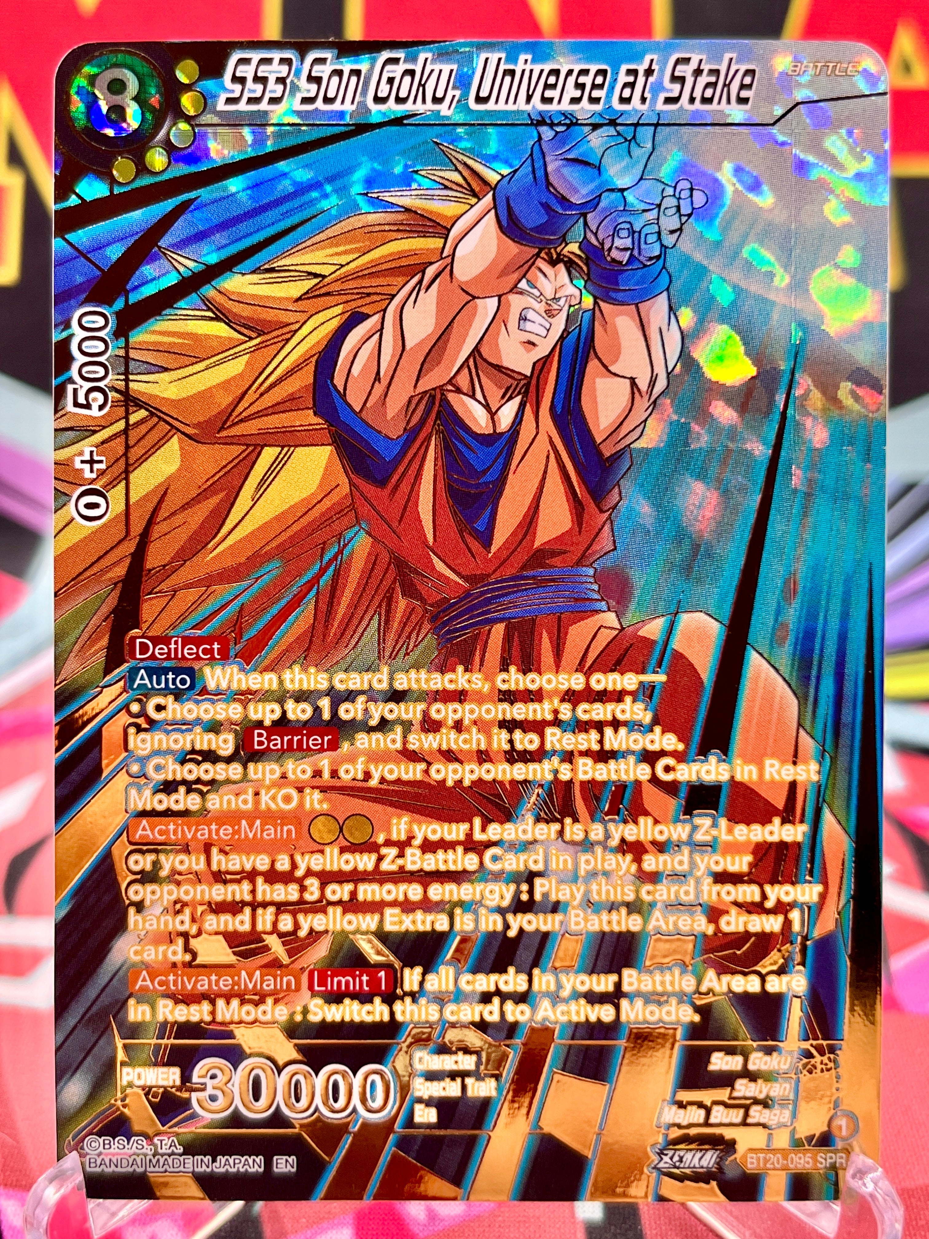 BT20-095 SPR SS3 Son Goku, Universe at Stake (2023)