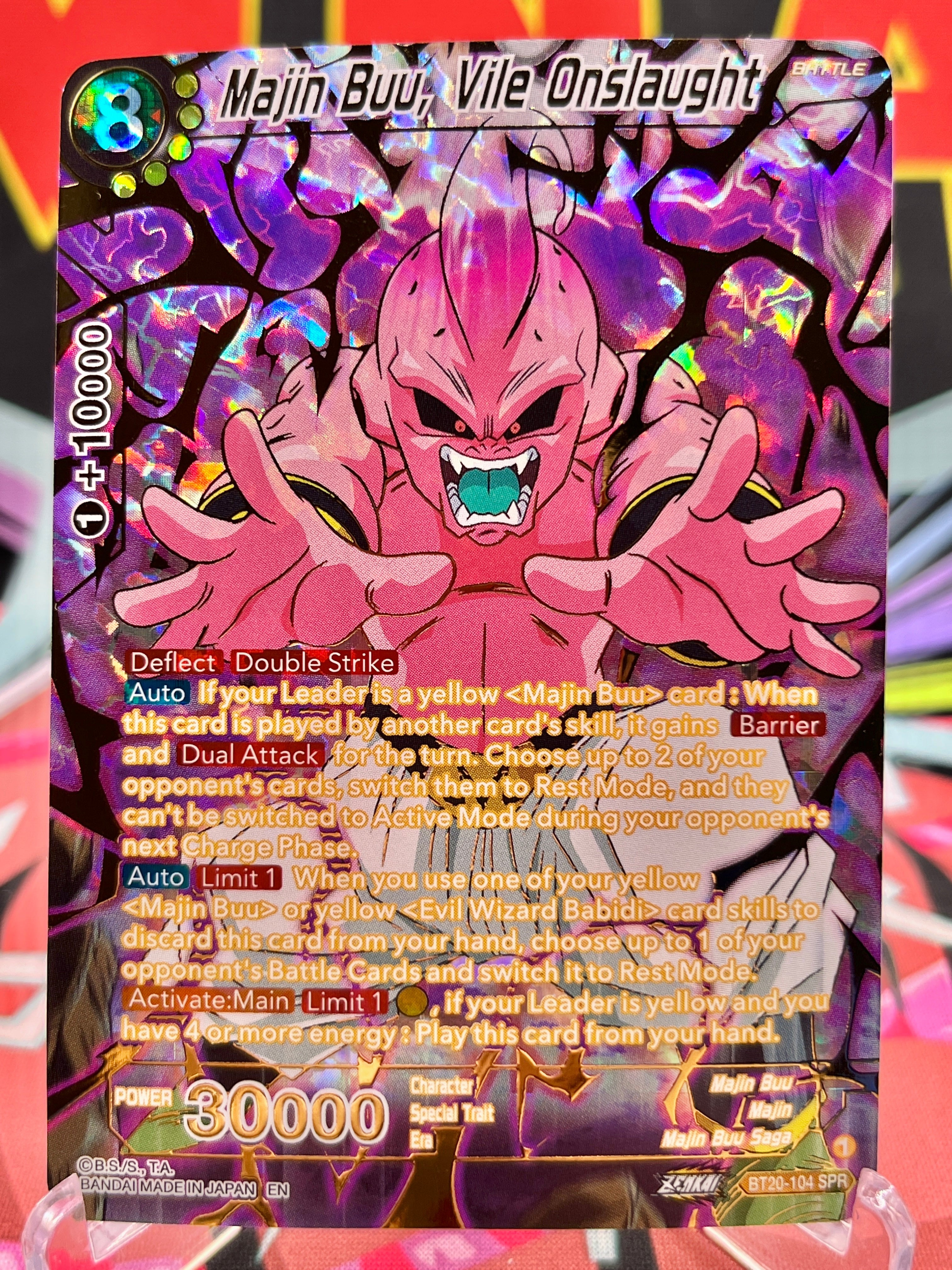 BT20-104 SPR Majin Buu, Vile Onslaught (2023)