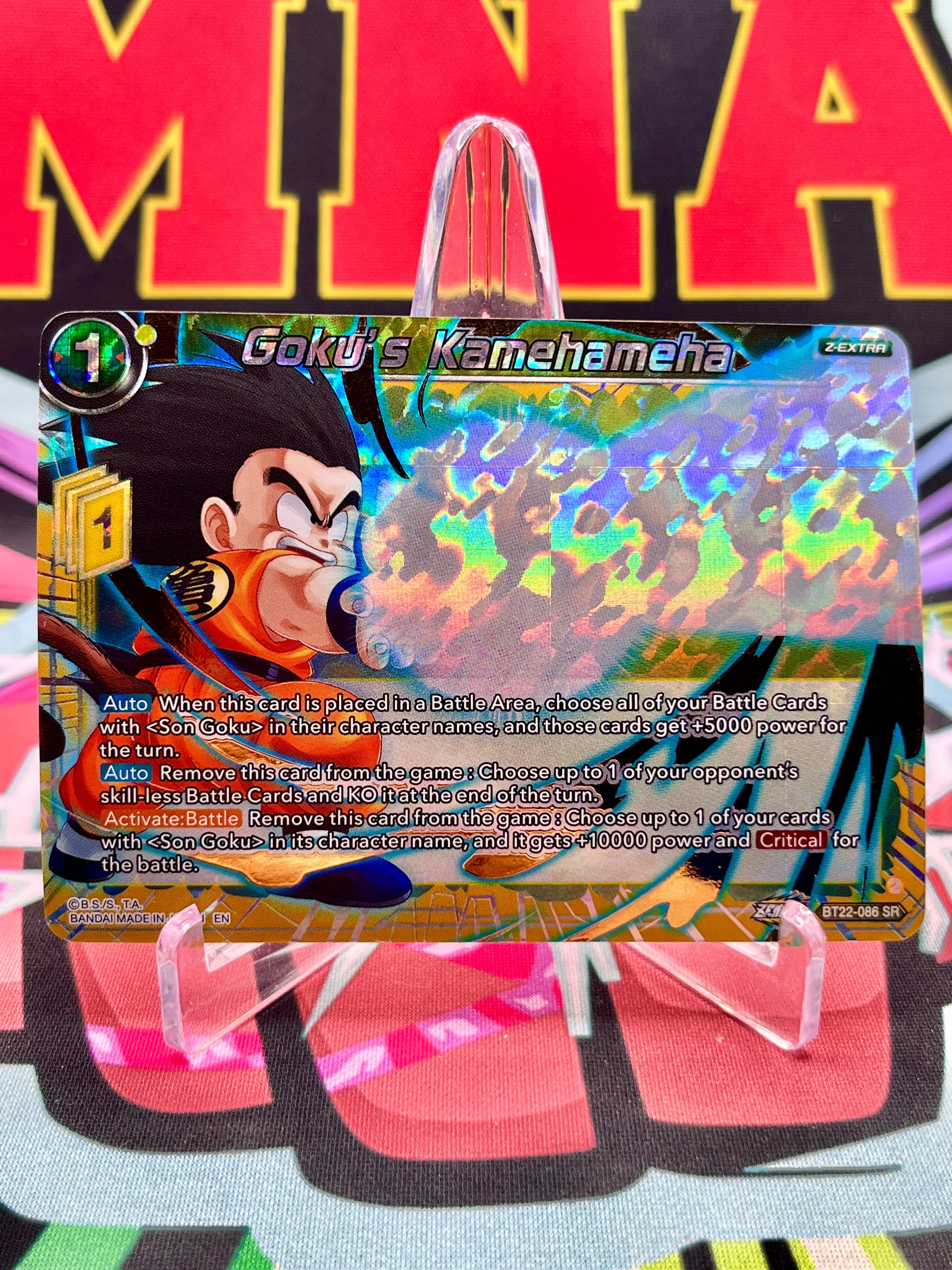 BT22-086 SR Goku's Kamehameha (2023)