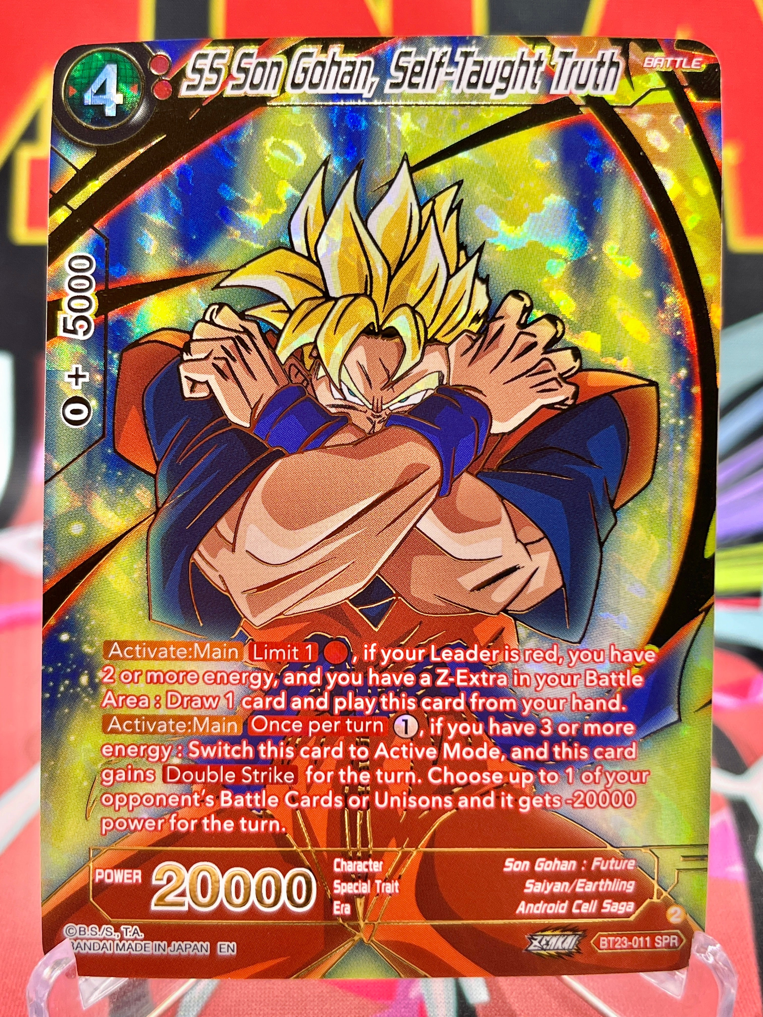 BT23-011 SPR SS Son Gohan, Self-Taught Truth (2023)