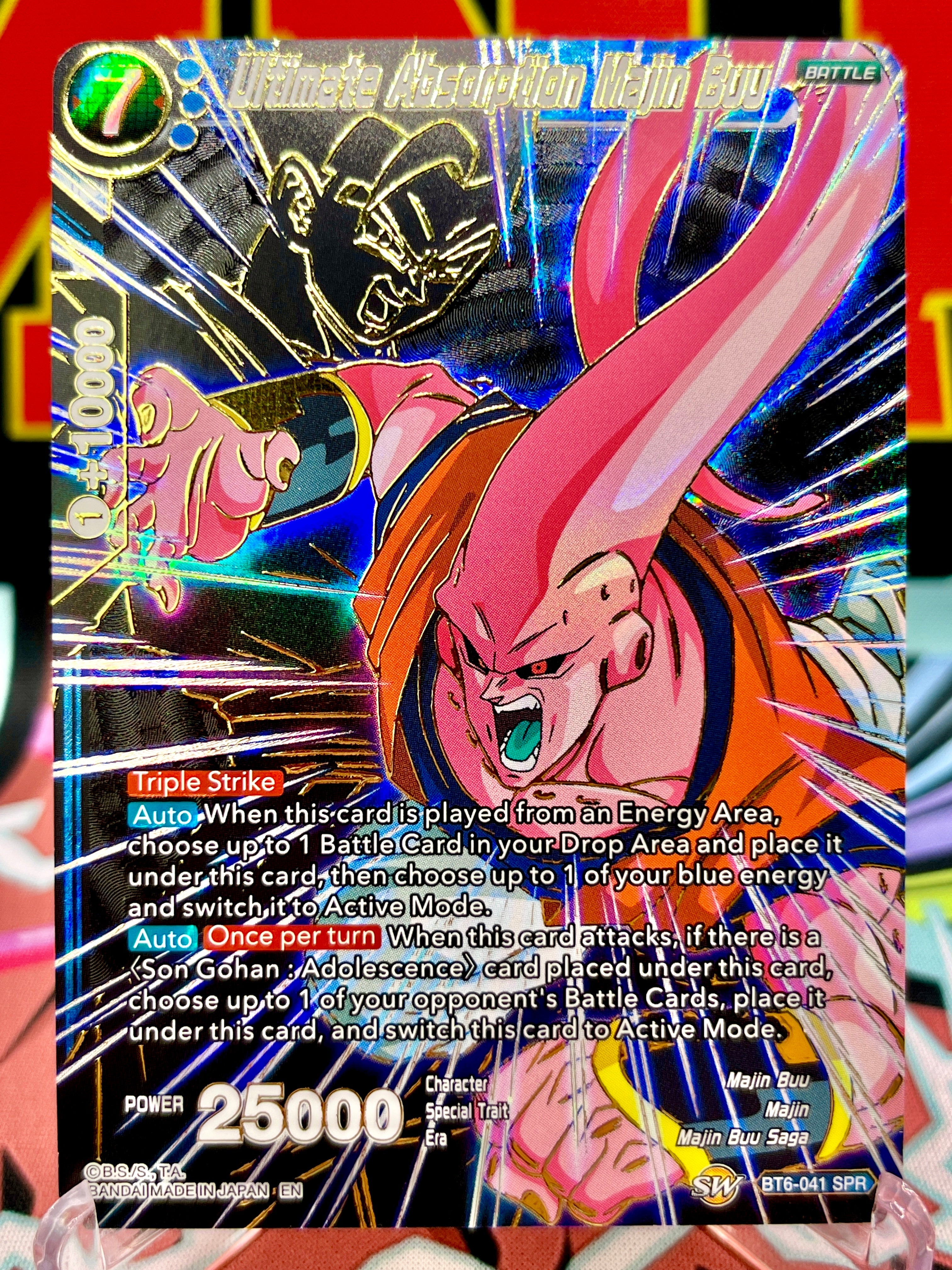 BT6-041 SPR Absorción definitiva Majin Buu (2019)