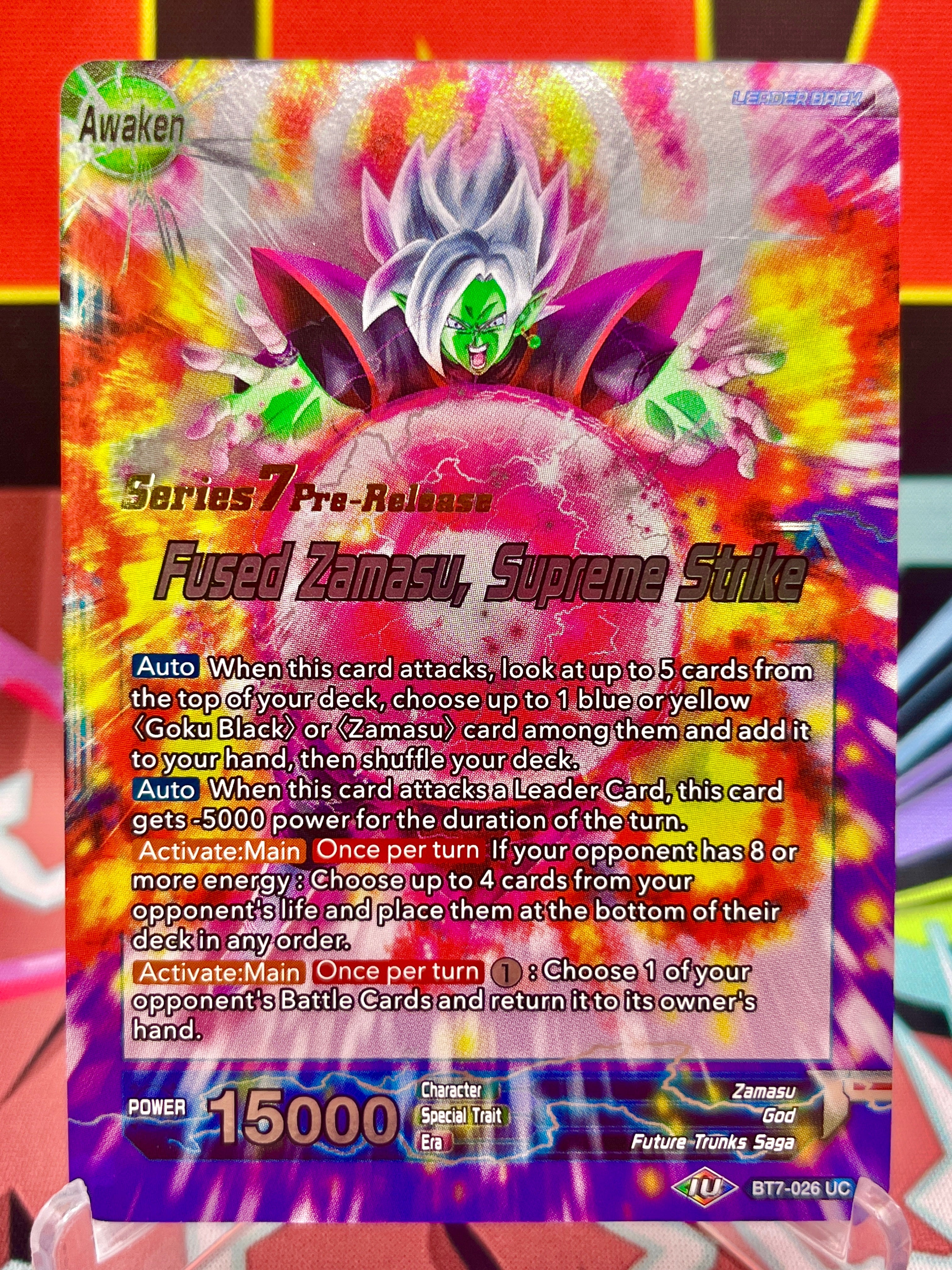 BT7-026 UC Fused Zamasu, Supreme Strike