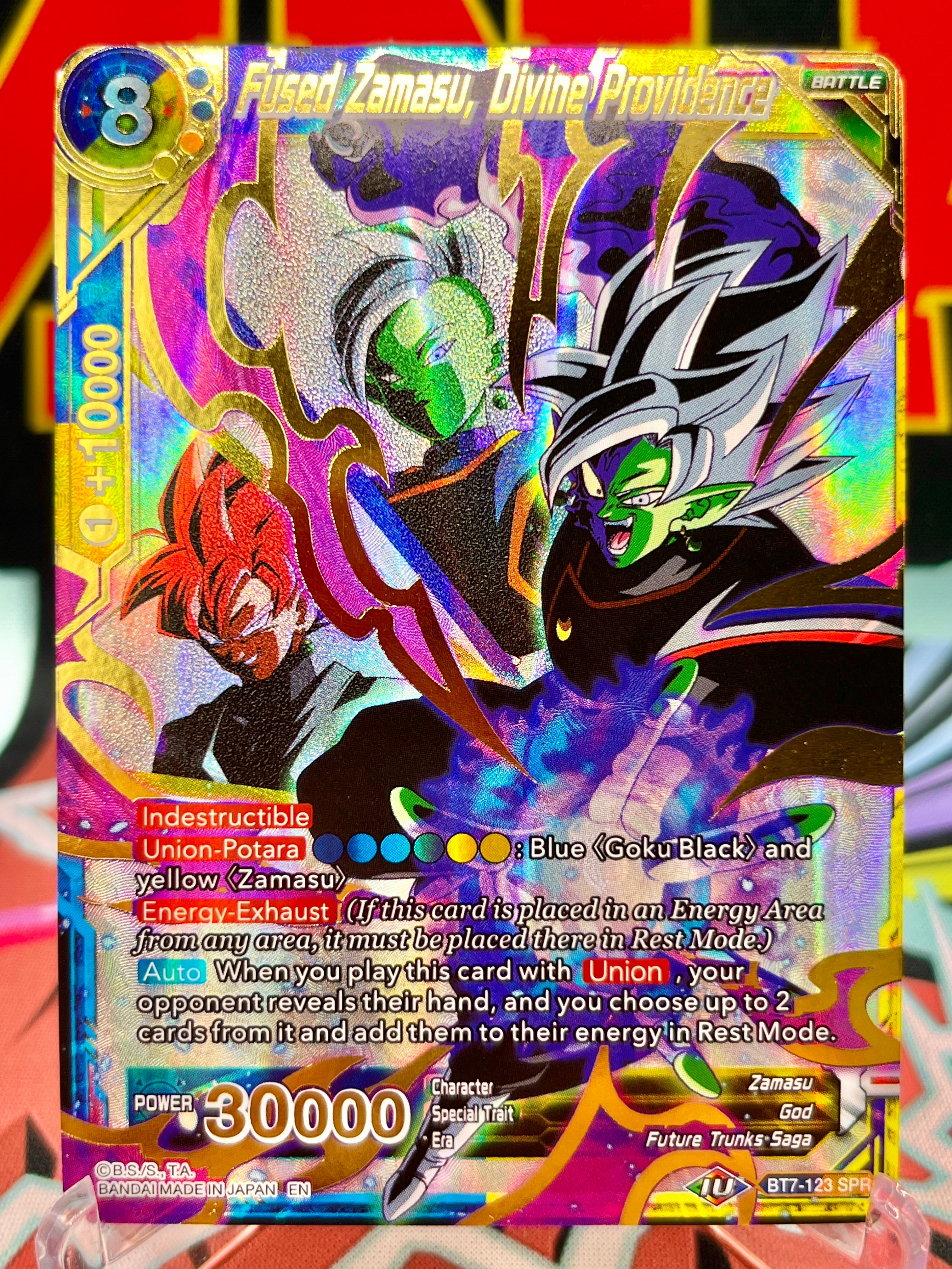 BT7-123 SPR Fused Zamasu, Divine Providence (2019)