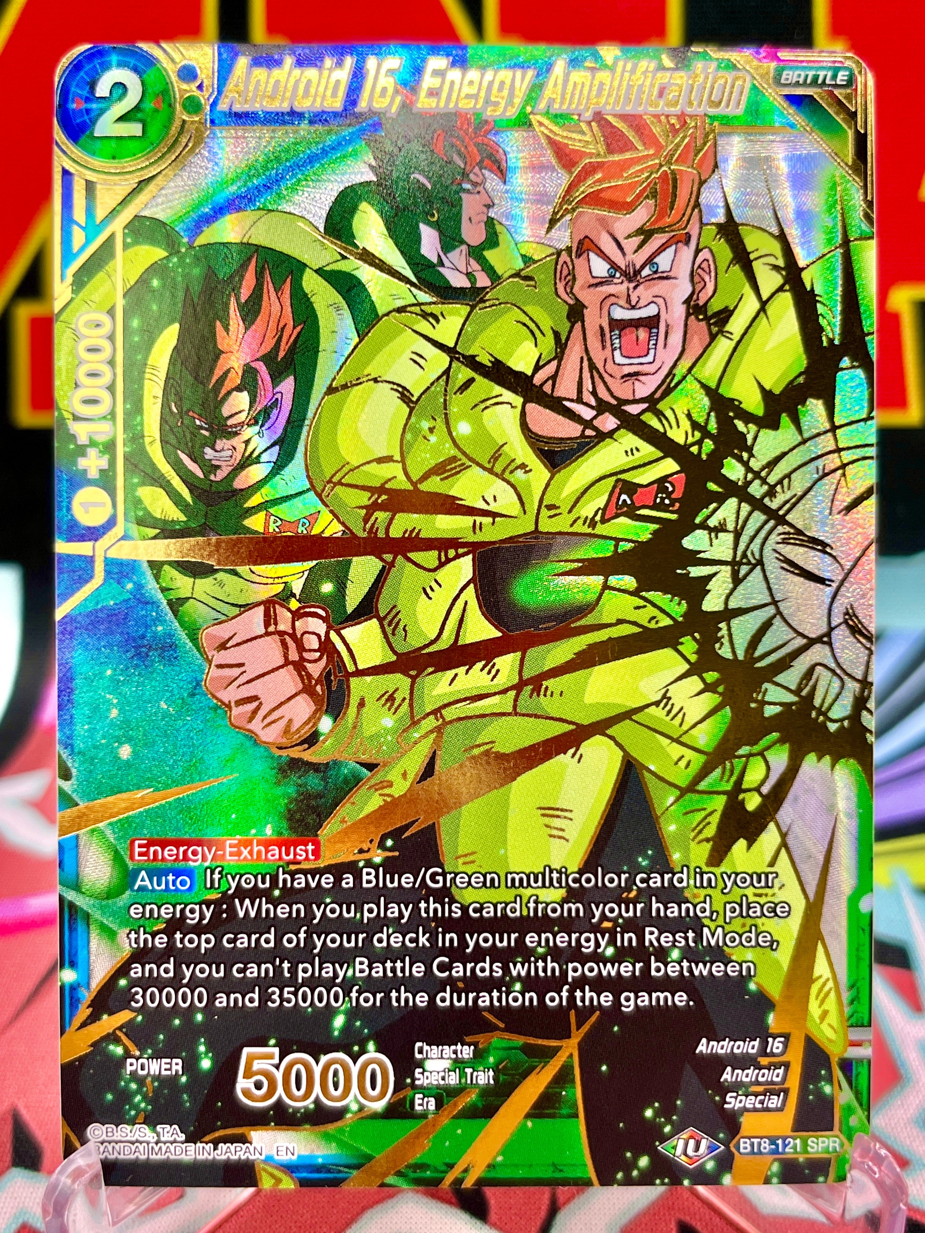 BT8-121 SPR Android 16, Energy Amplification (2019)