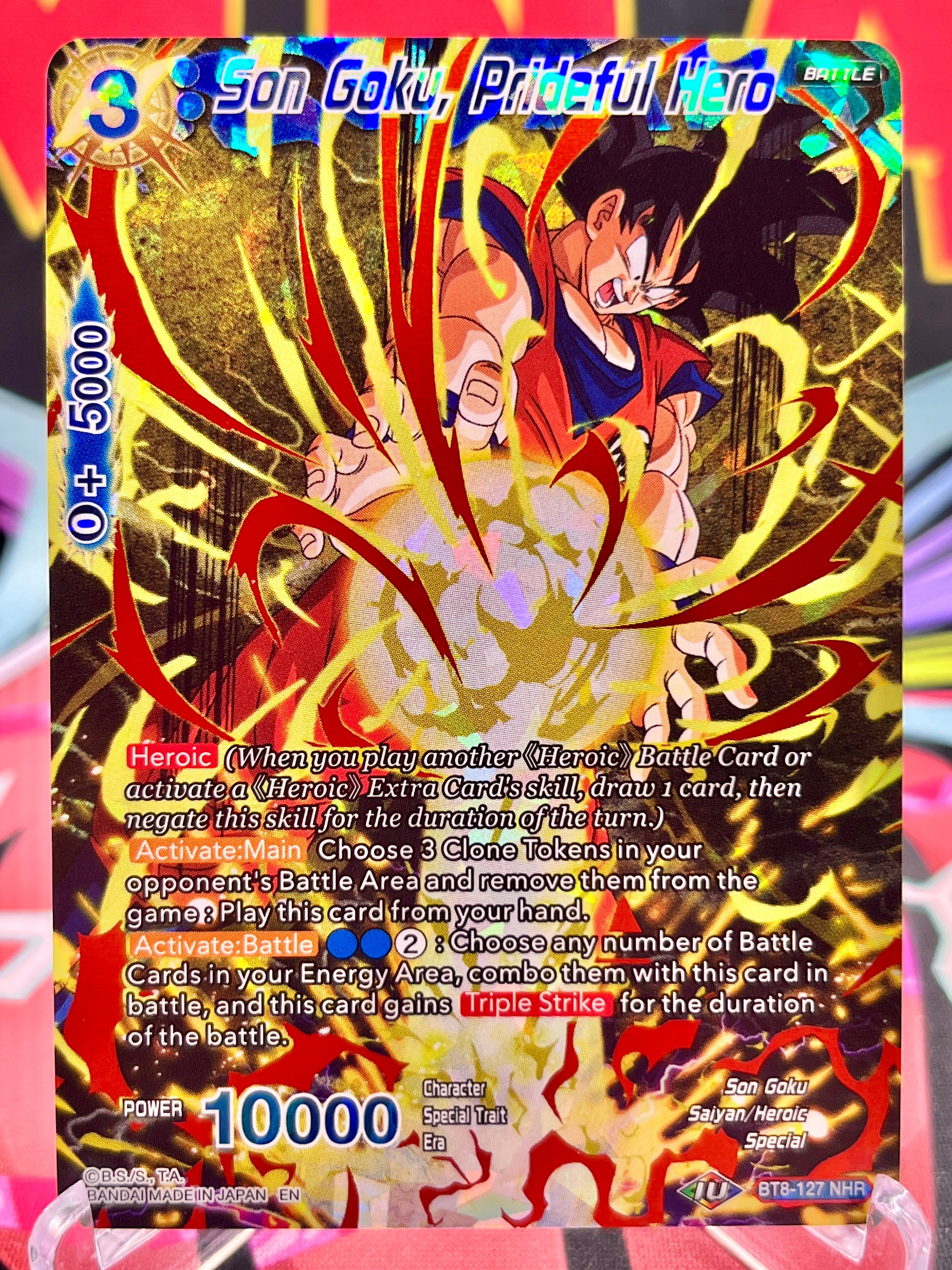 BT8-127 NHR Son Goku, Prideful Hero (2019)