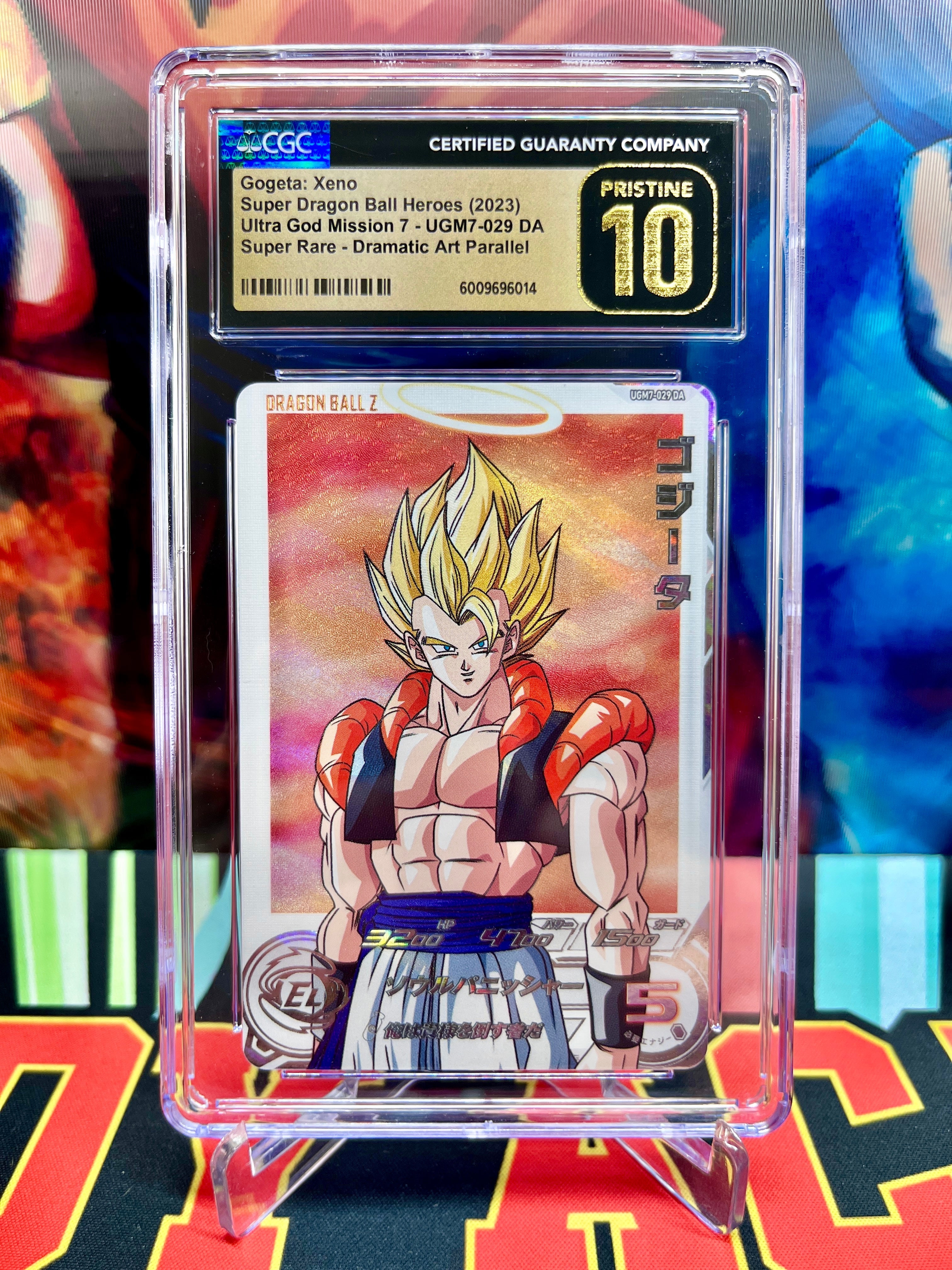 CGC 10 UGM7-029 DA Gogeta Super Rare (2023)