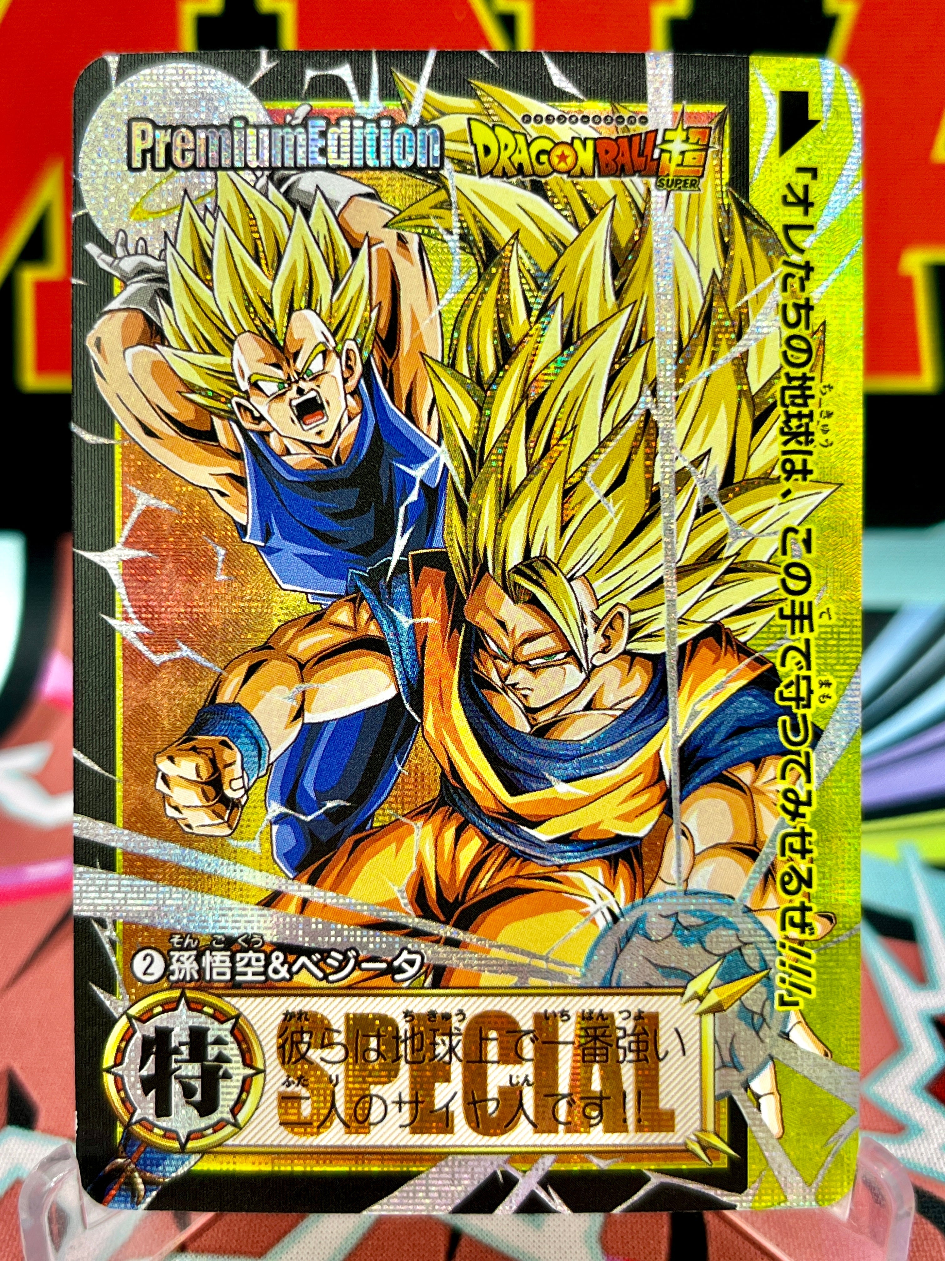 DBCA2-02 Son Goku & Vegeta Art Card