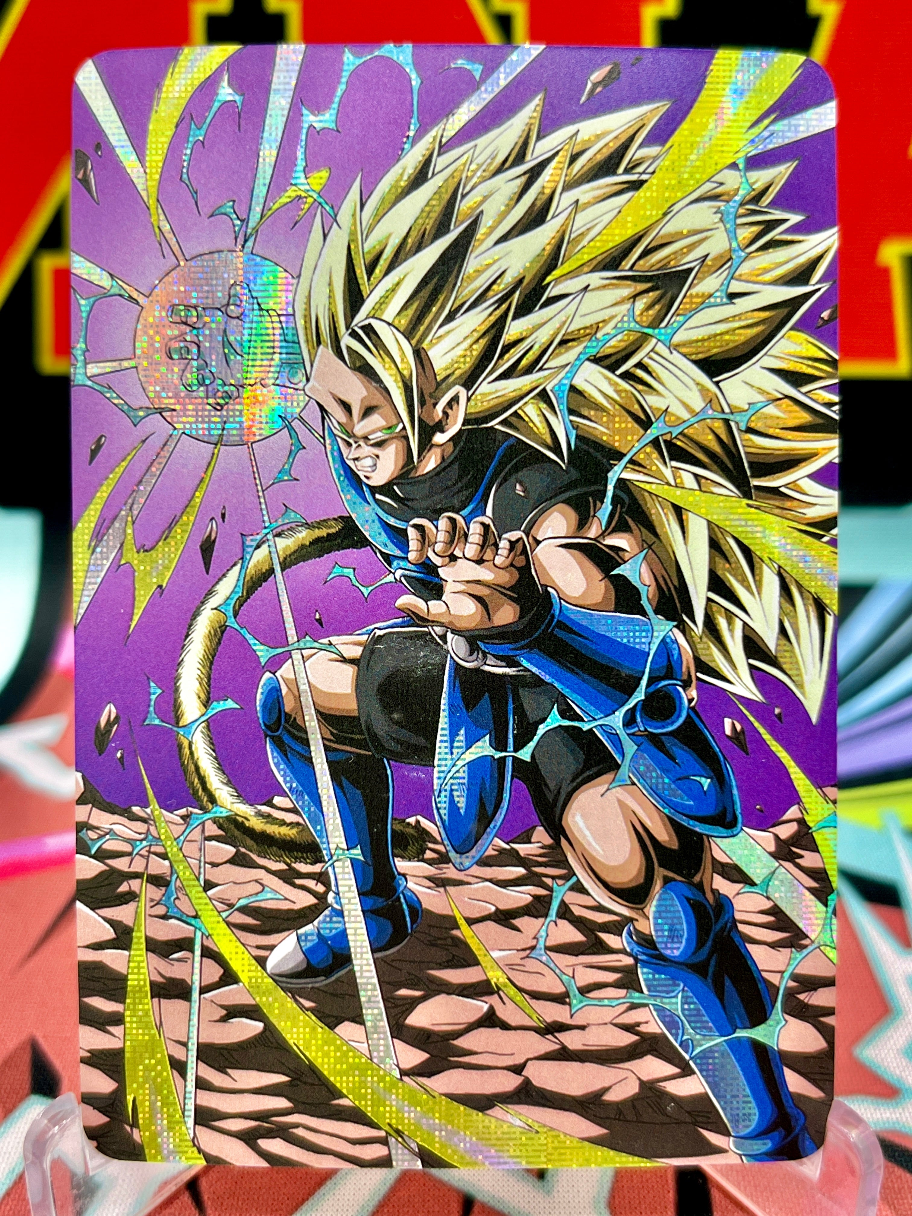 Tarjeta de arte DBAC2-02 Super Saiyan 3 Shallot