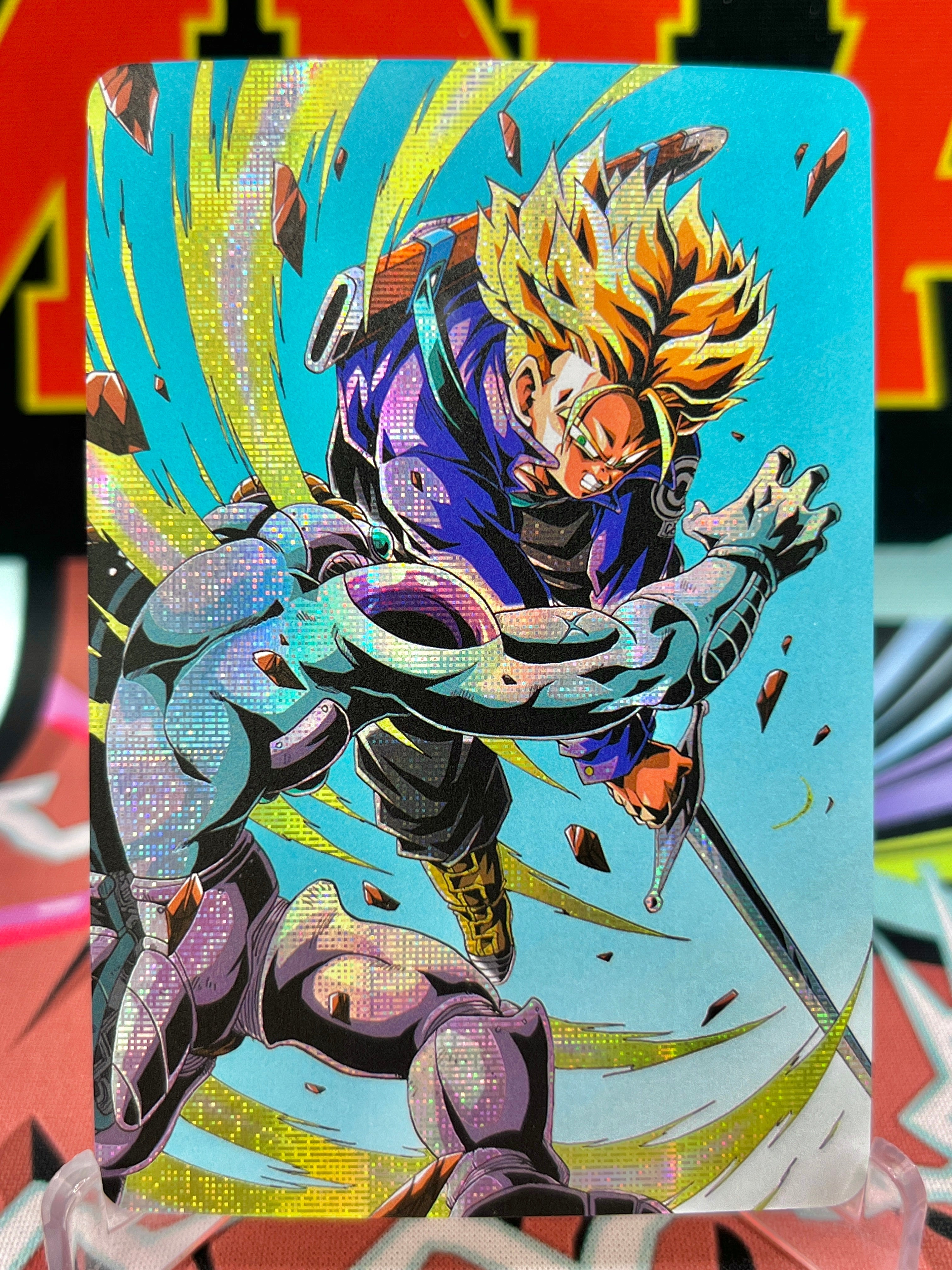 Tarjeta de arte de Trunks del futuro DBAC2-12