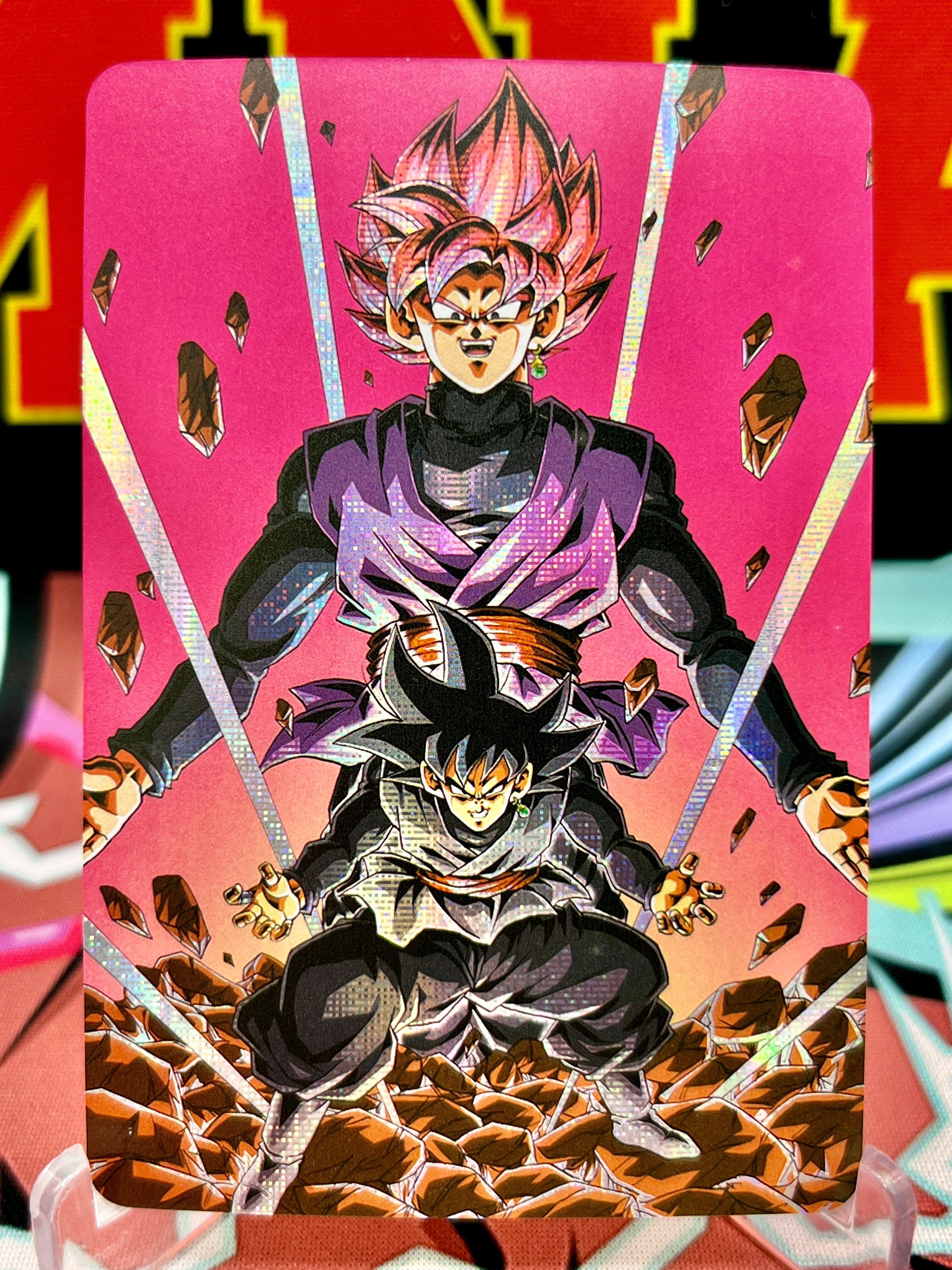 DBAC2-14 Goku Black Rose Art Card