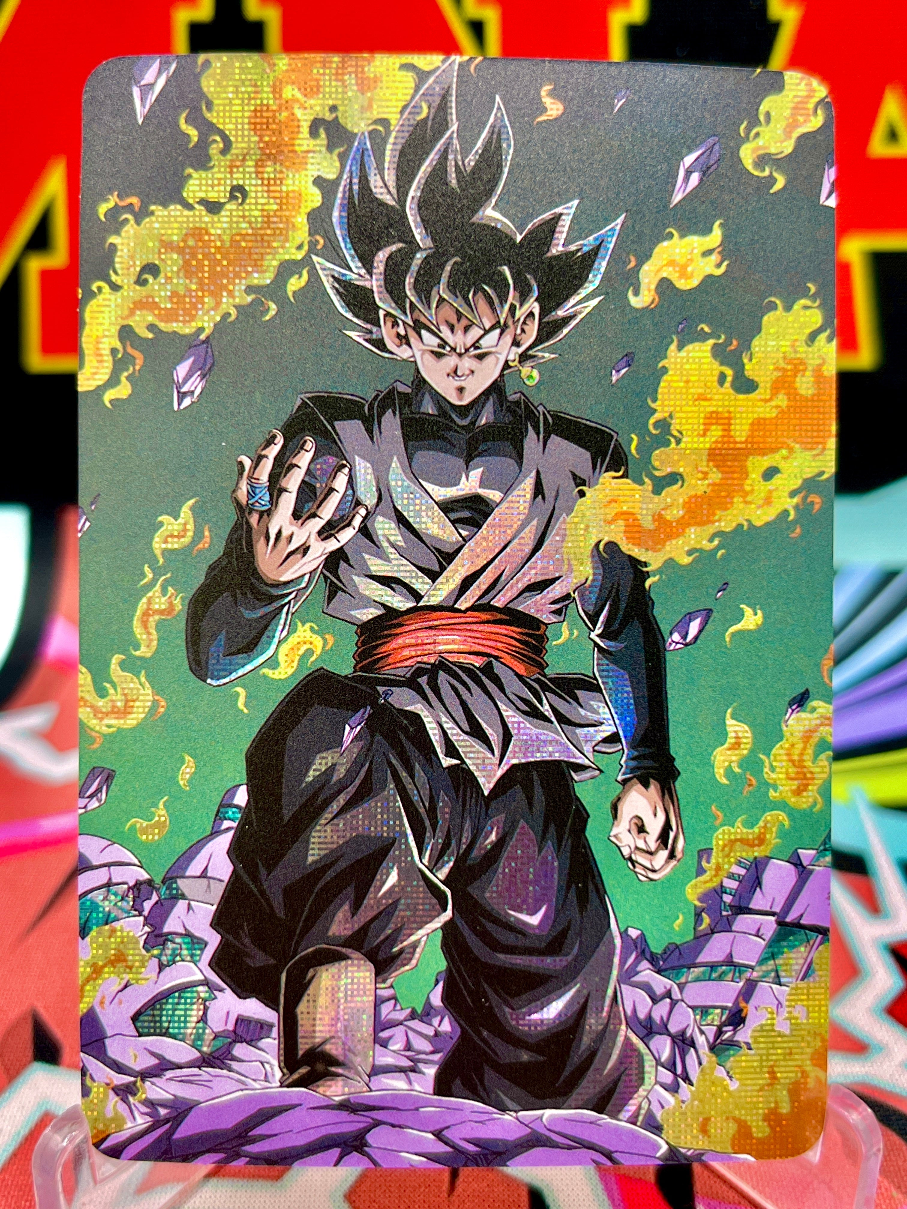 DBAC2-23 Goku Black Art Card