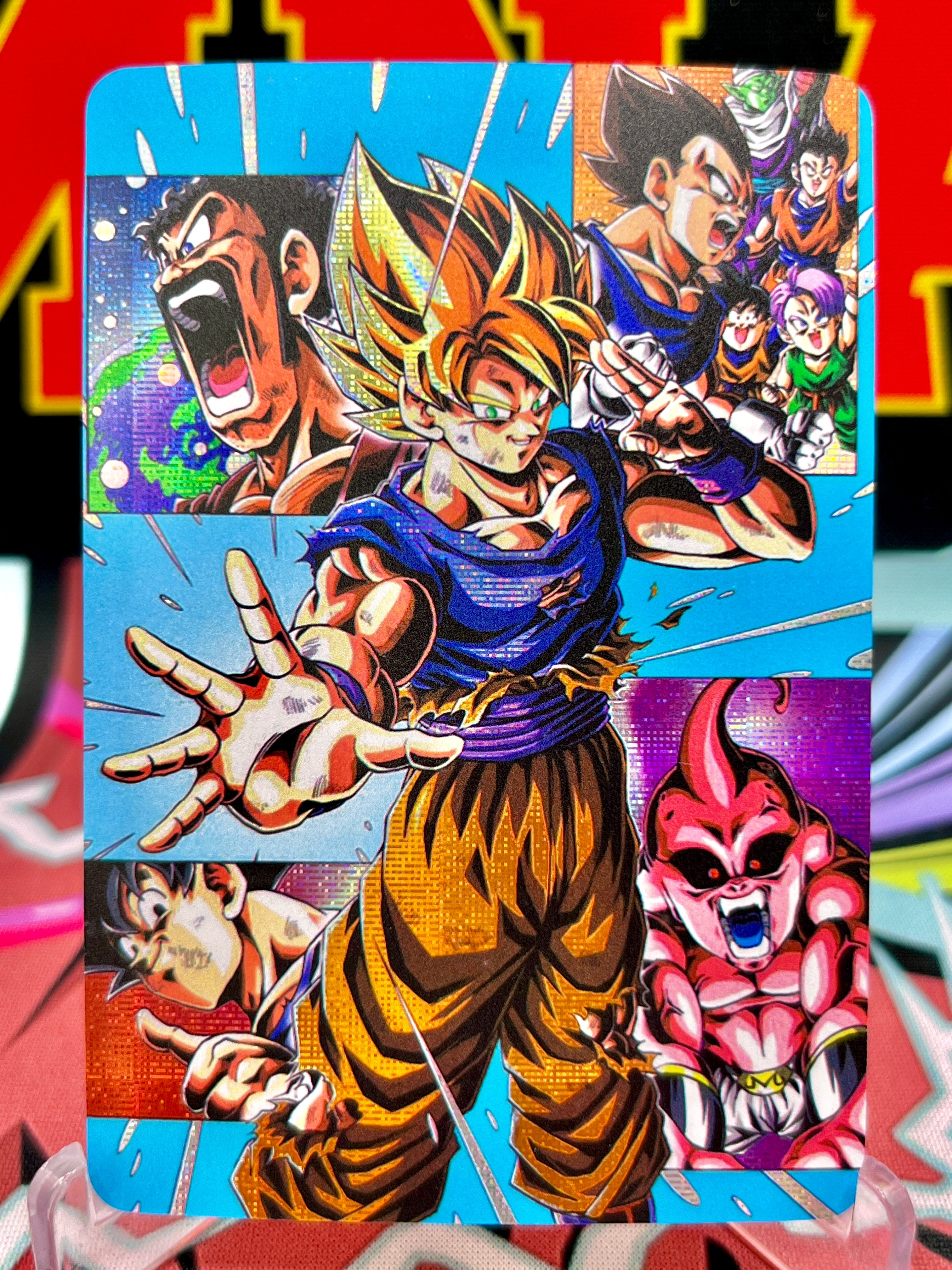 Tarjeta de arte DBAC2-30 de Super Saiyan Goku