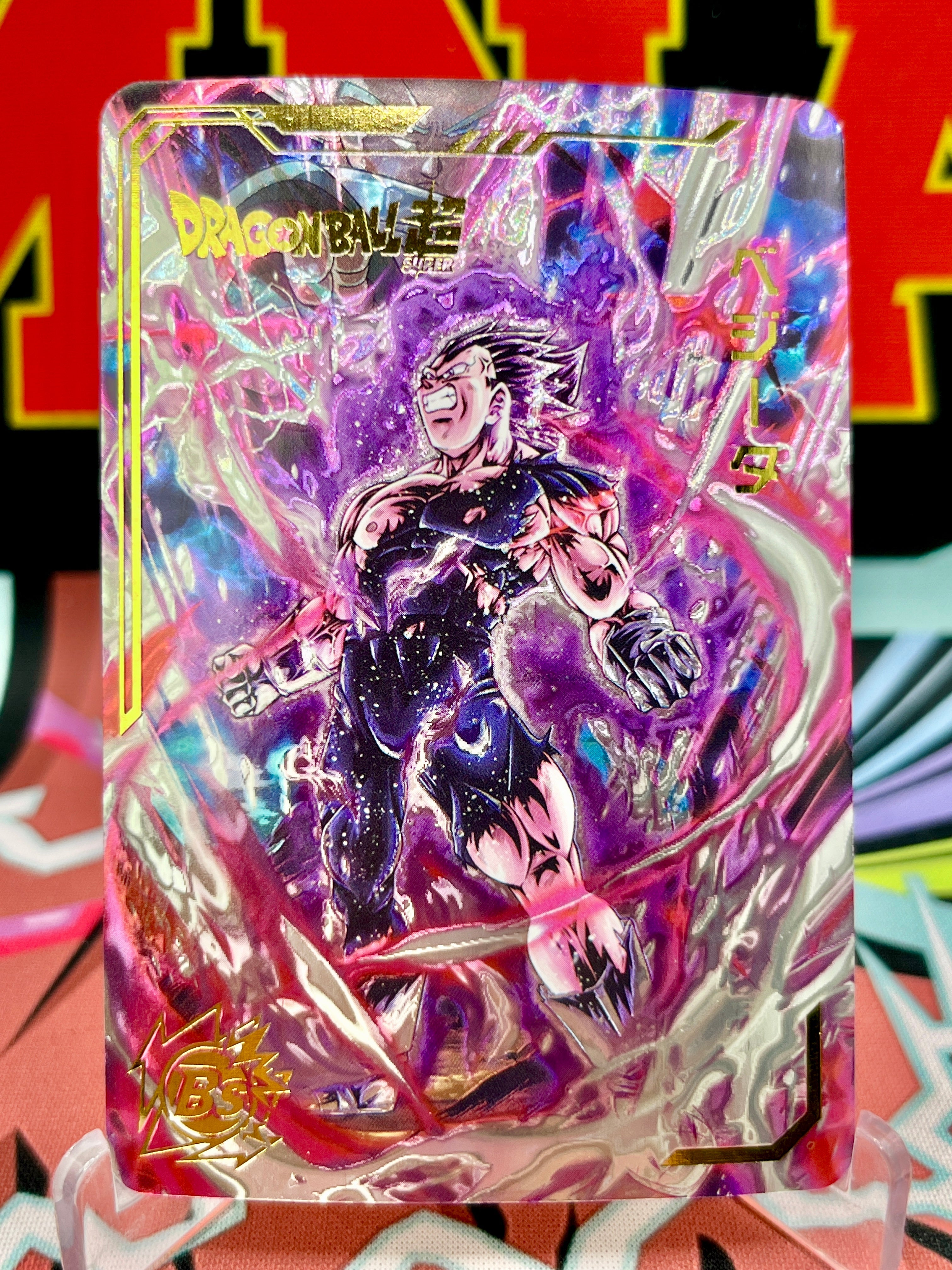 DBHA12-55 Tarjeta de arte de Vegeta