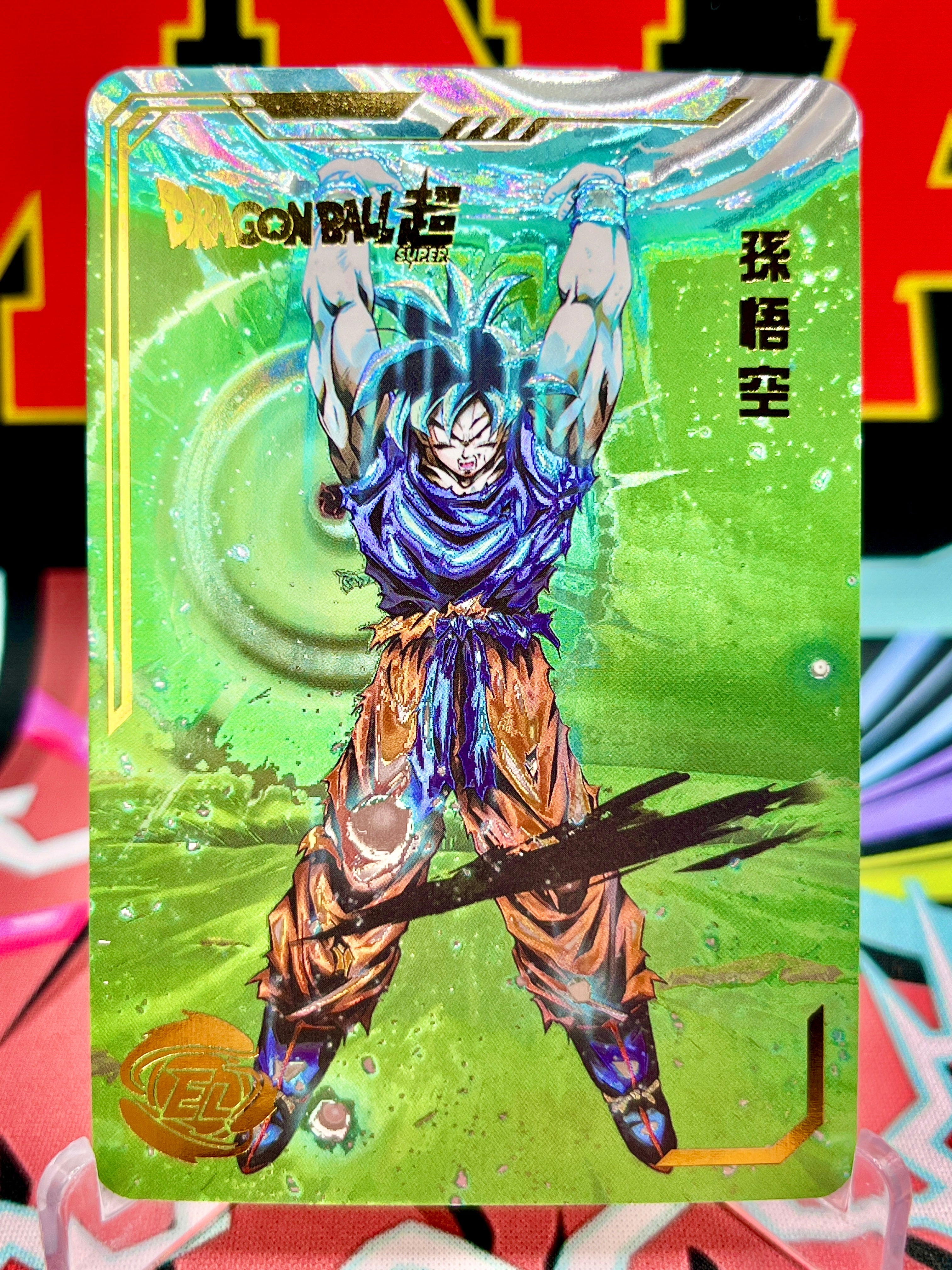 DBHA8-02 Carta artistica di Son Goku