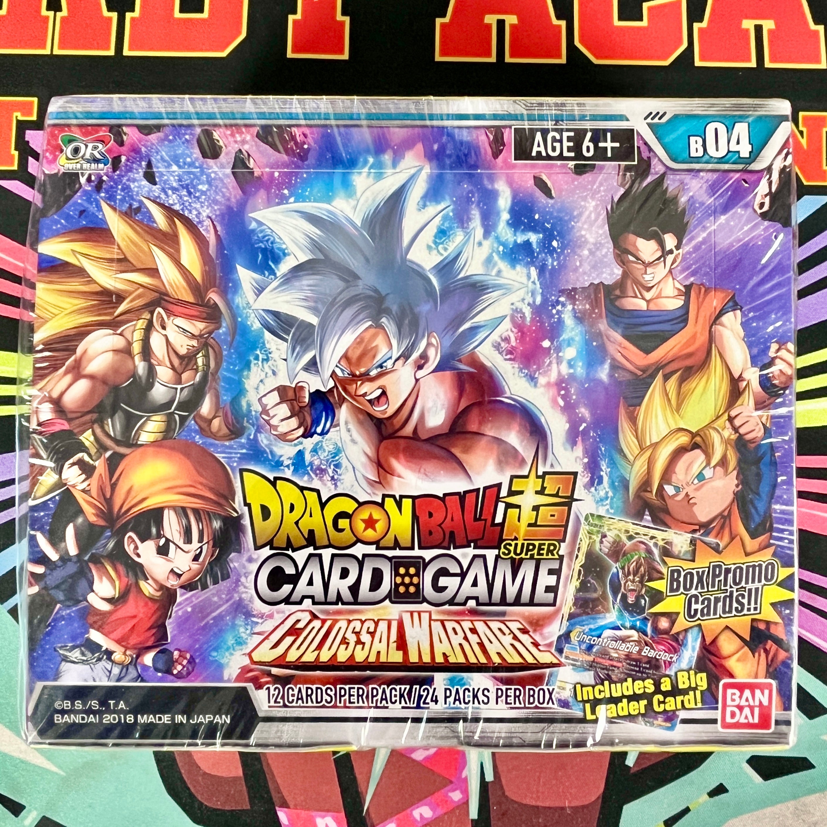 DBS-B04 Colossal Warfare Booster Box (2018)