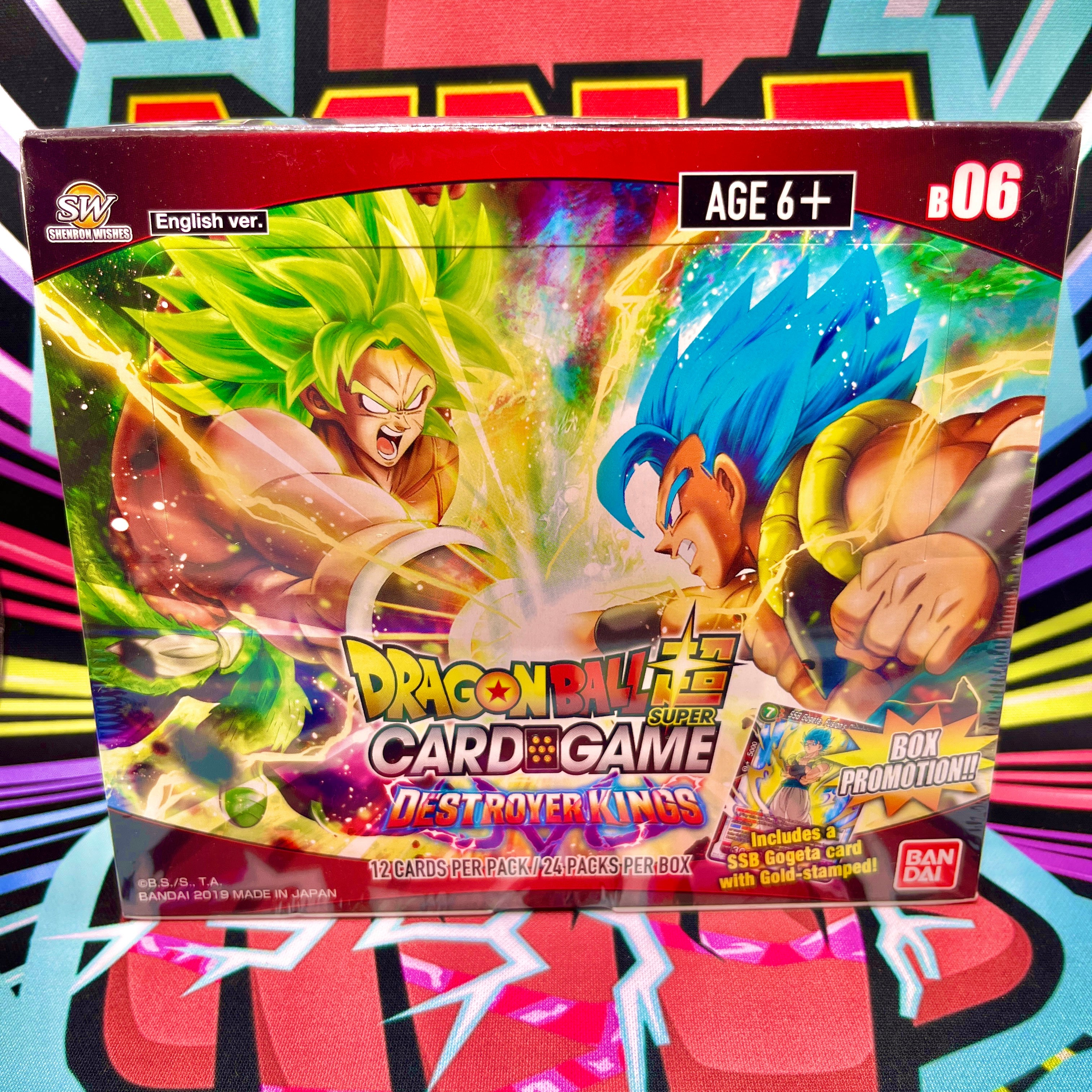 Caja de sobres de Destroyer Kings DBS-B06 (2019)
