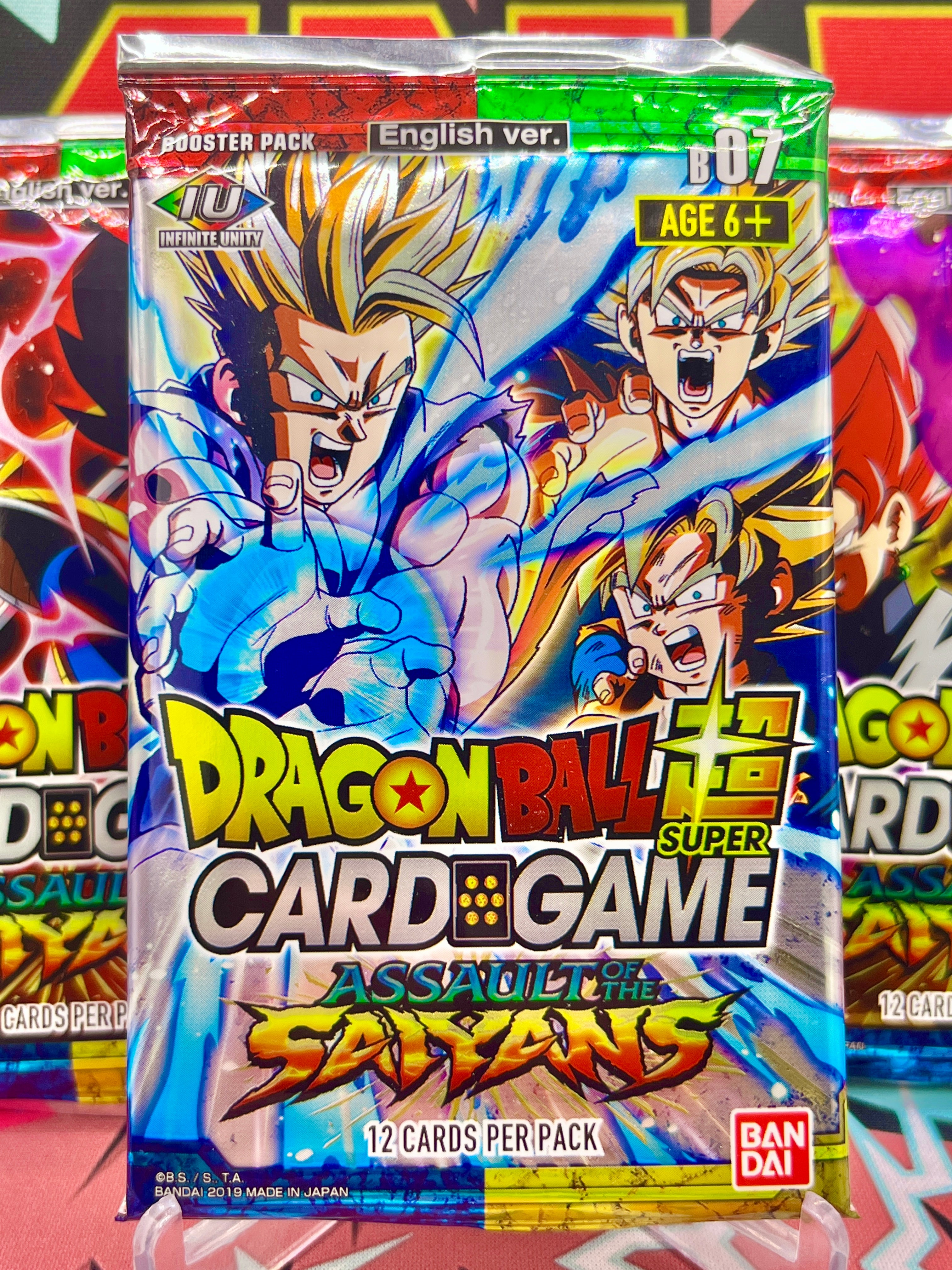 DBS-B07 Assault of the Saiyans Booster Pack (2019)