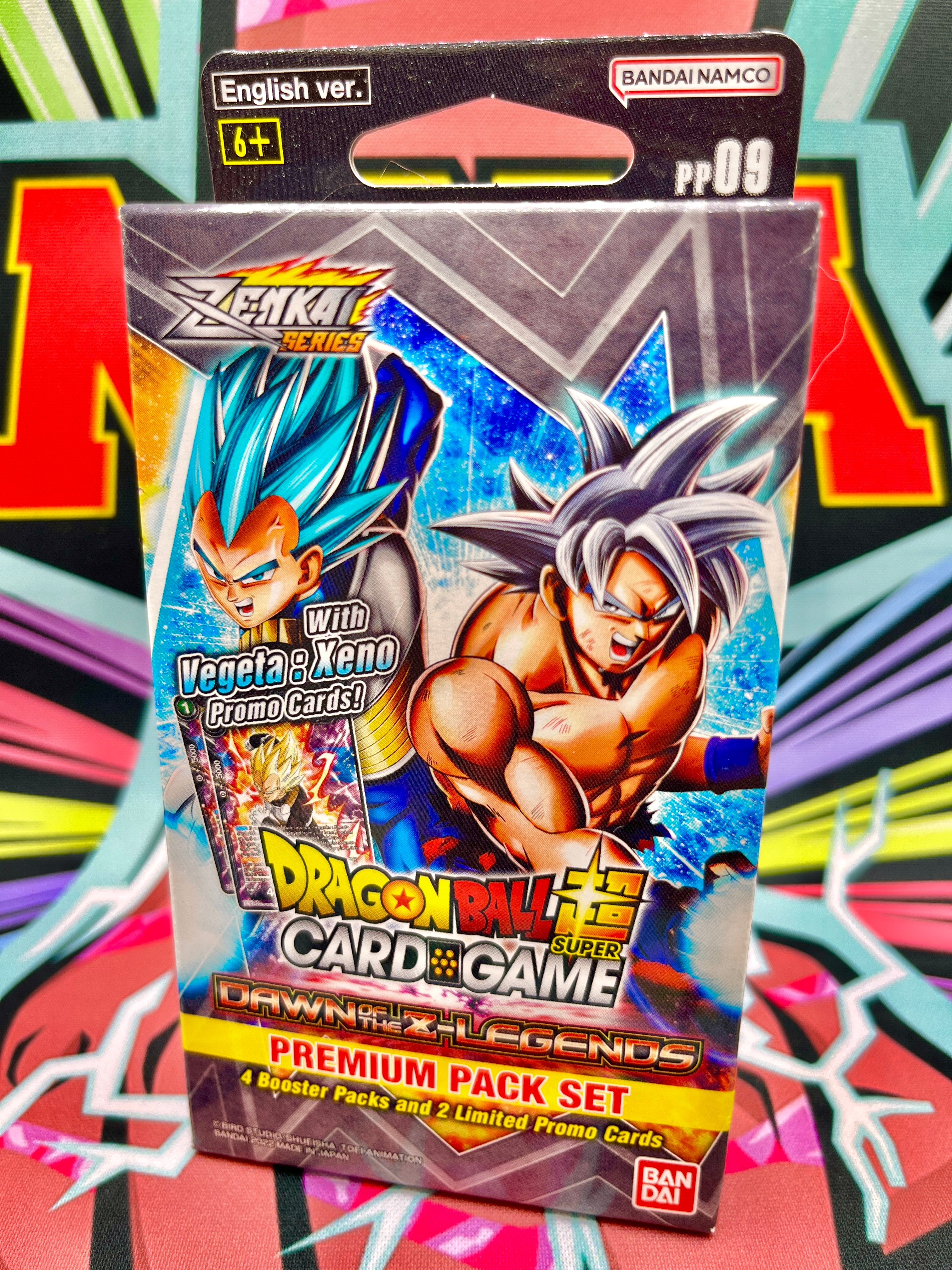 DBS-B18 Pacchetto Premium Dawn of the Z-Legends (2022)