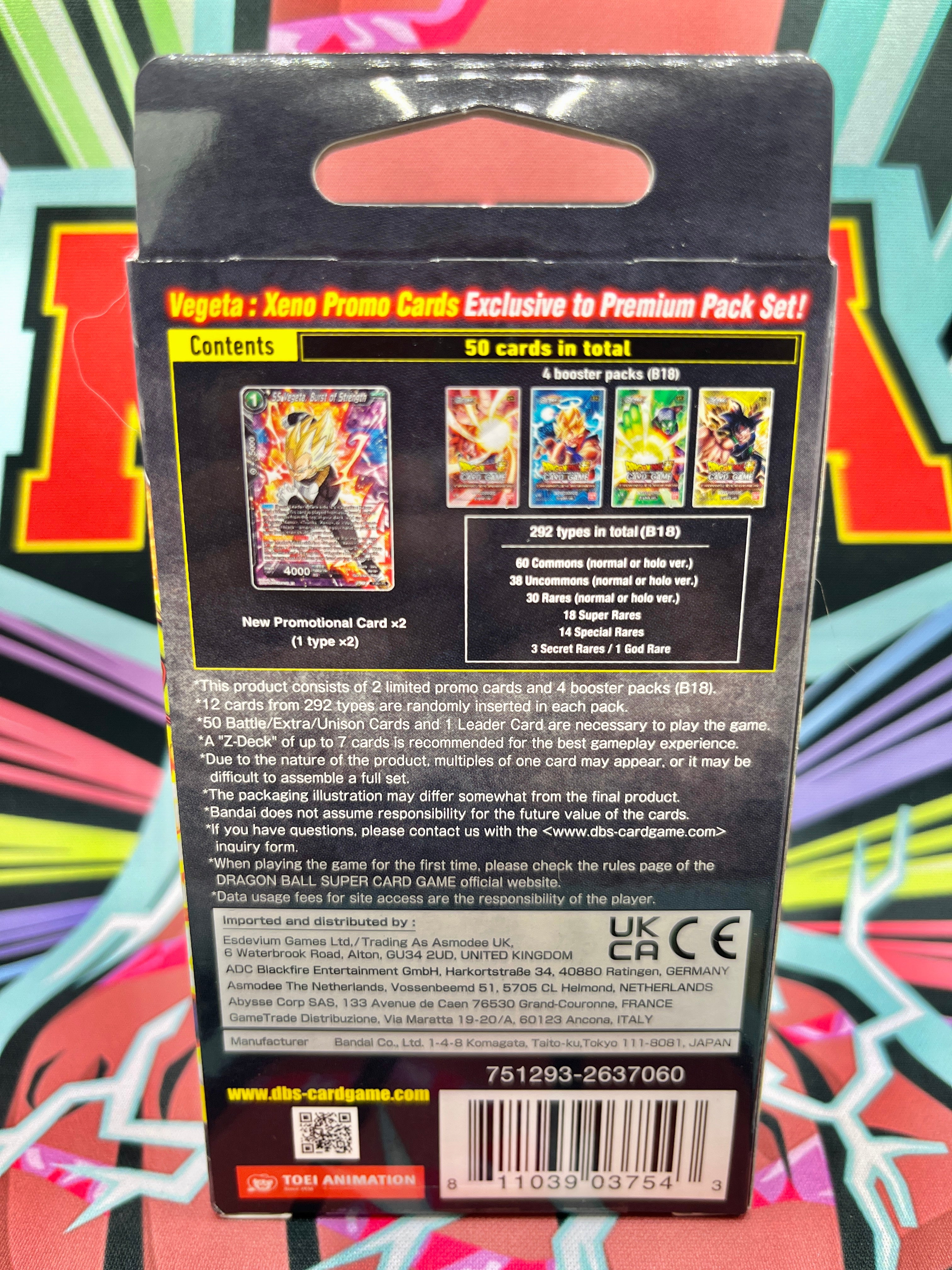 DBS-B18 Dawn of the Z-Legends Premium Pack (2022)