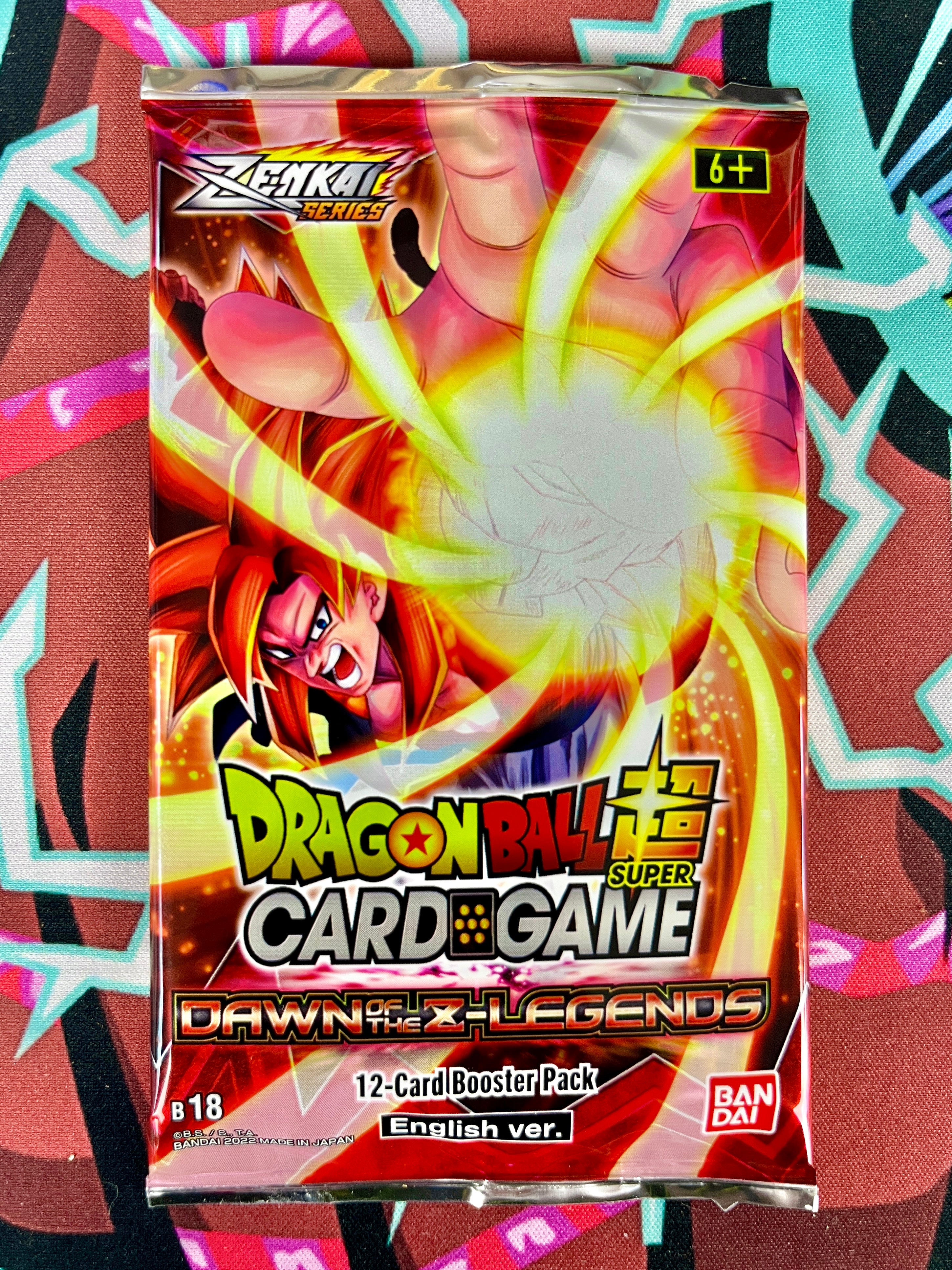 DBS-B18 Dawn of the Z-Legends Booster Pack (2022)
