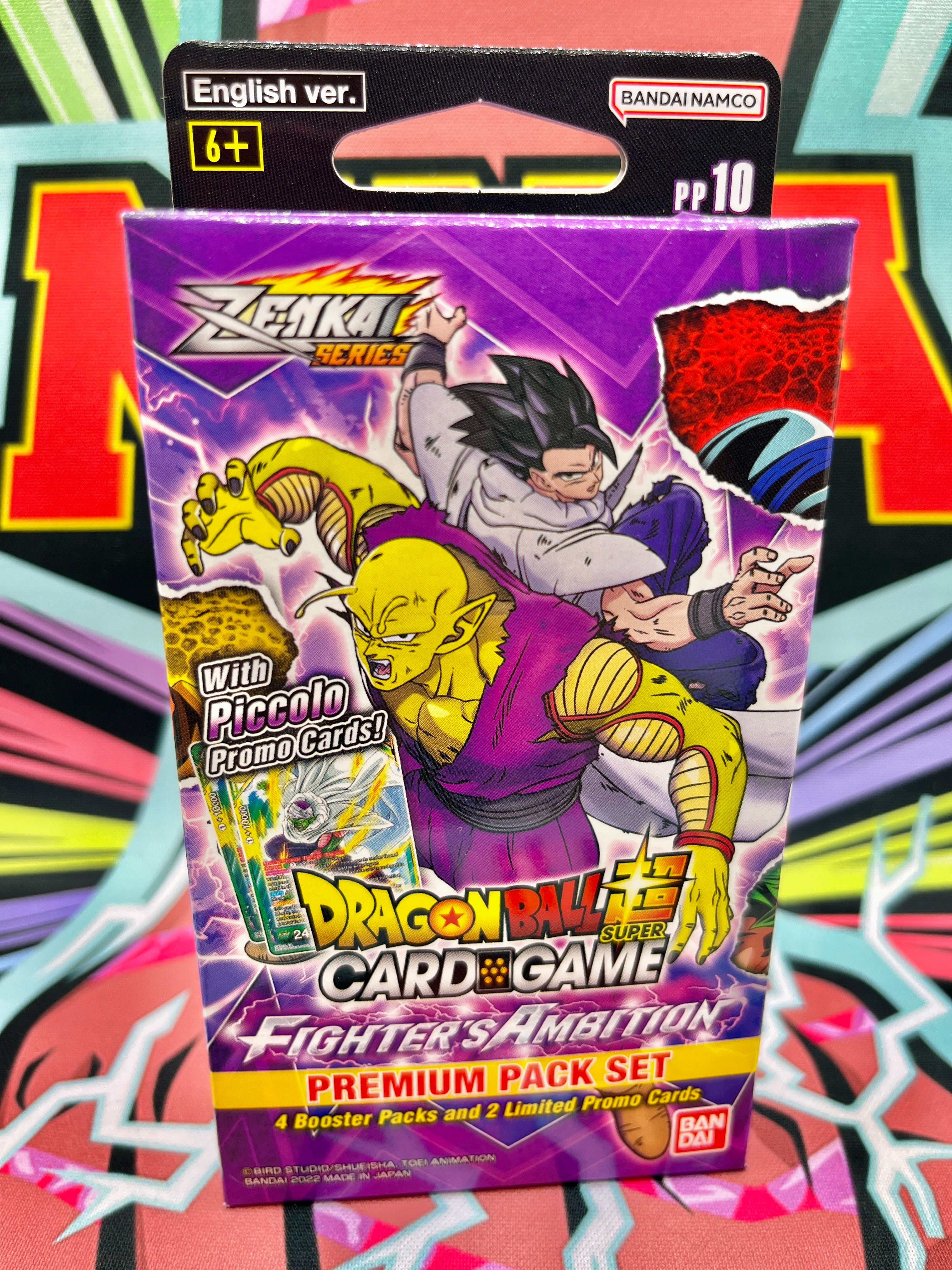 B19 PP10 Dragon Ball Super Fighter’s Ambition Premium Pack (2022)