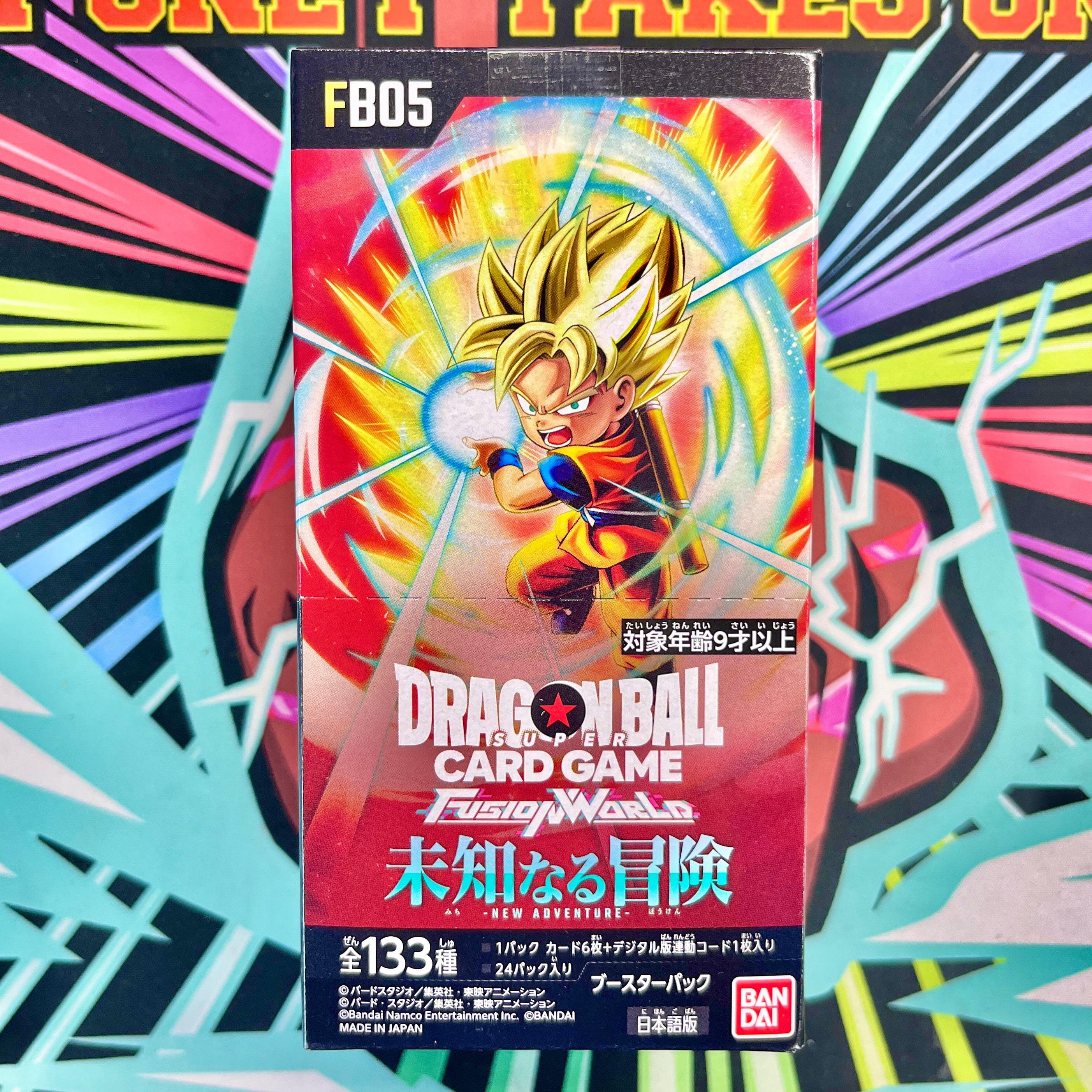 DBS-FB05 New Adventure (JP) Booster Box (2025)