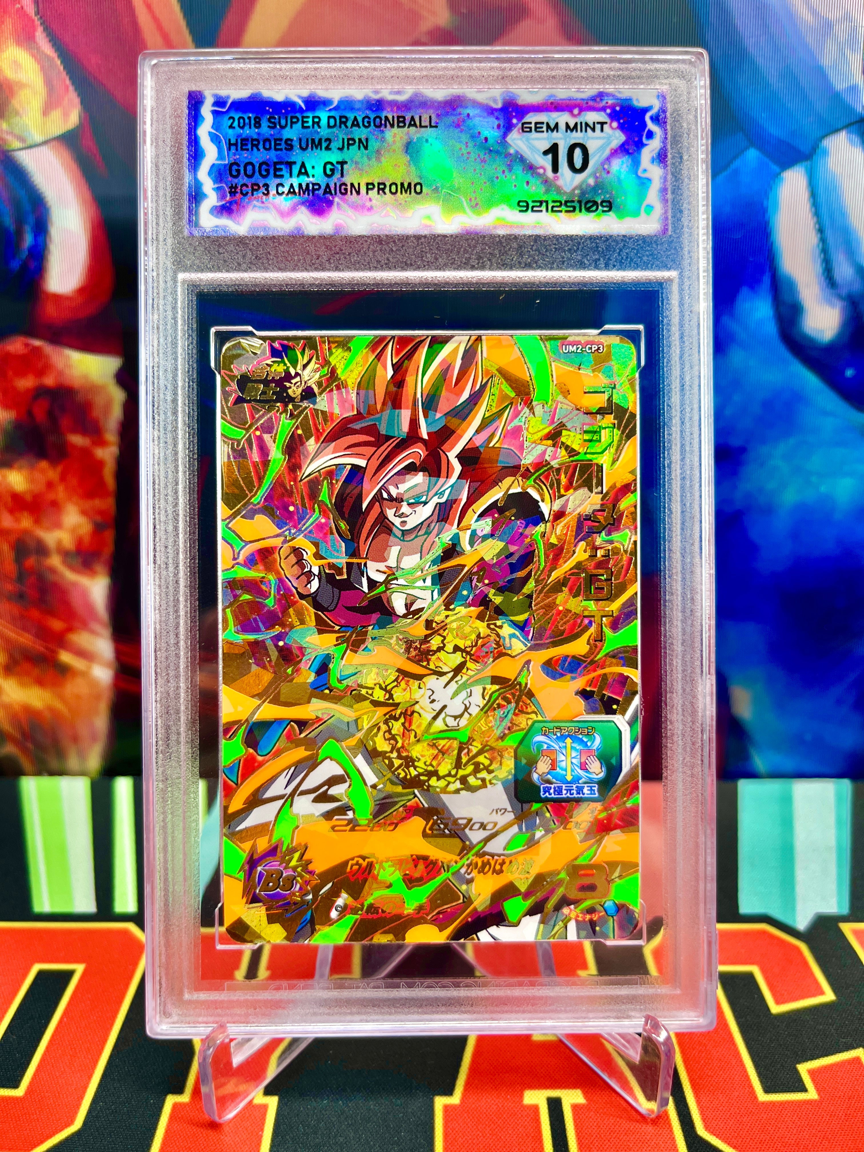 DSG 10 UM2-CP3 Gogeta: GT CP Luz negra (2018)