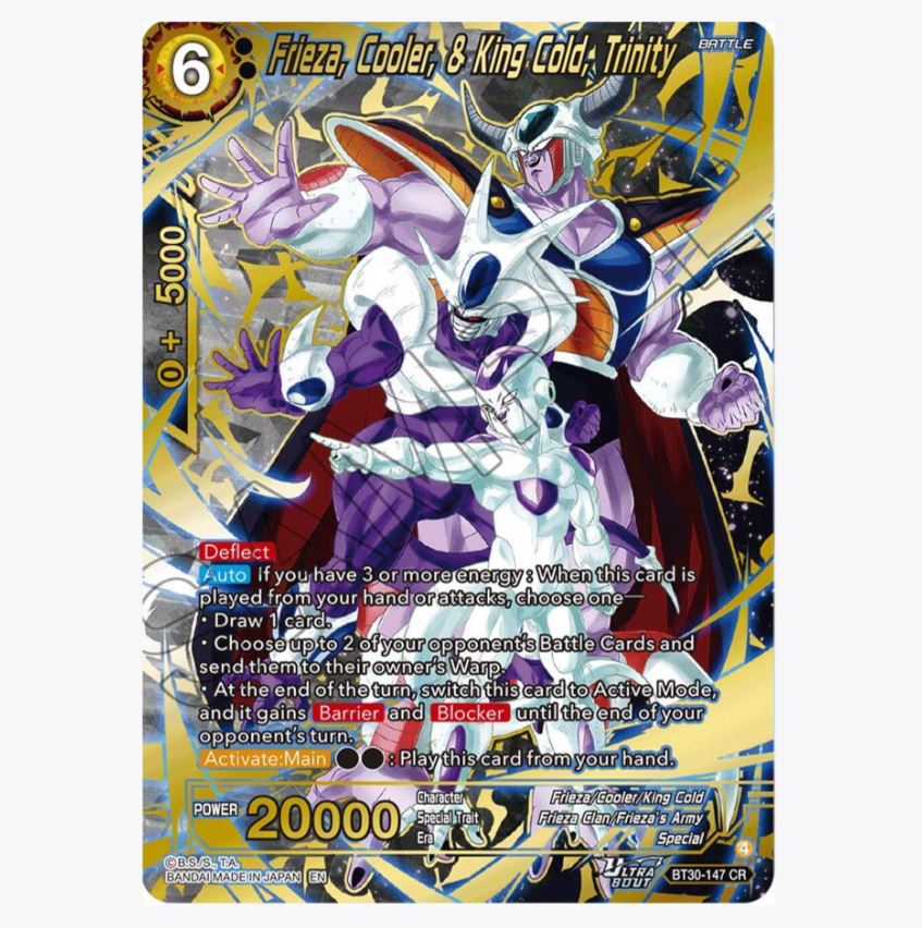 Three Glorious Fighters Booster Box (BT30)