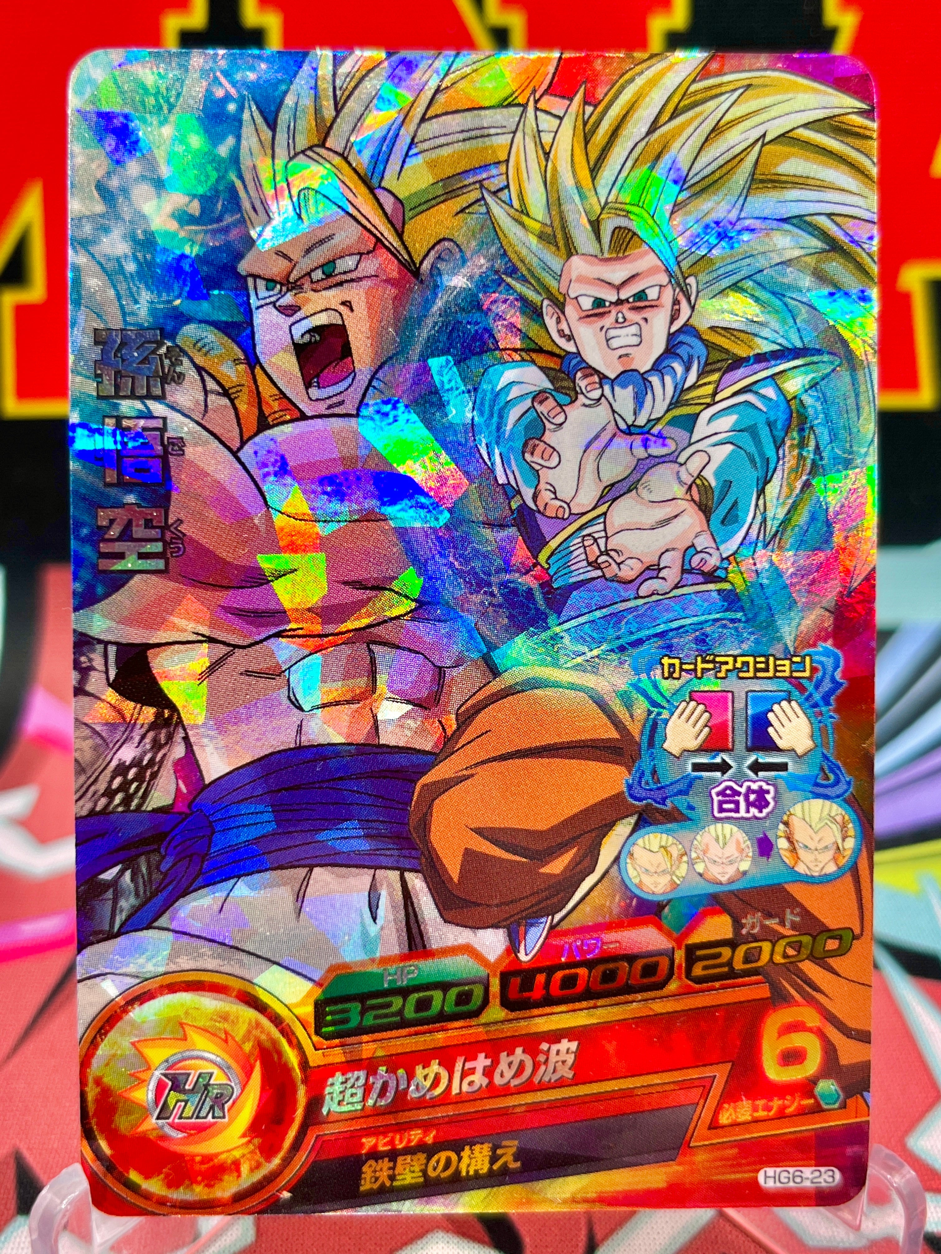 HG6-23 Son Goku & Gogeta Vintage SR (2013)