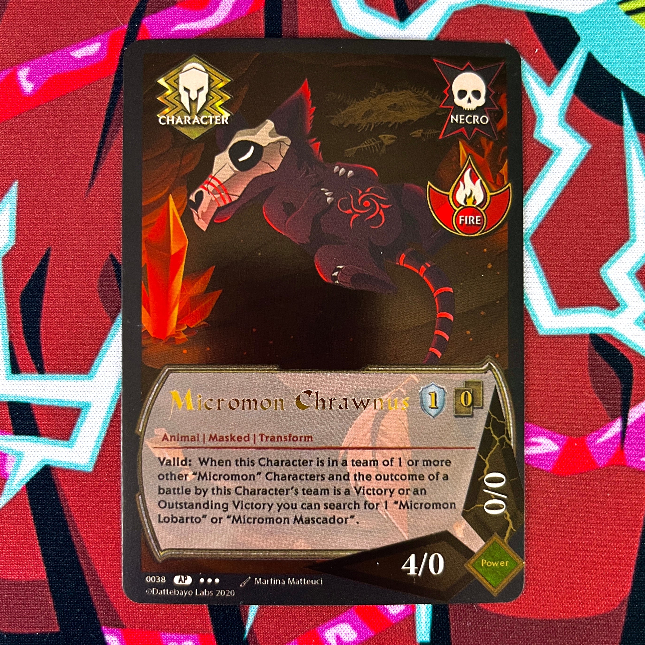 Micromon Chrawnus - 0th Edition Gold Foil