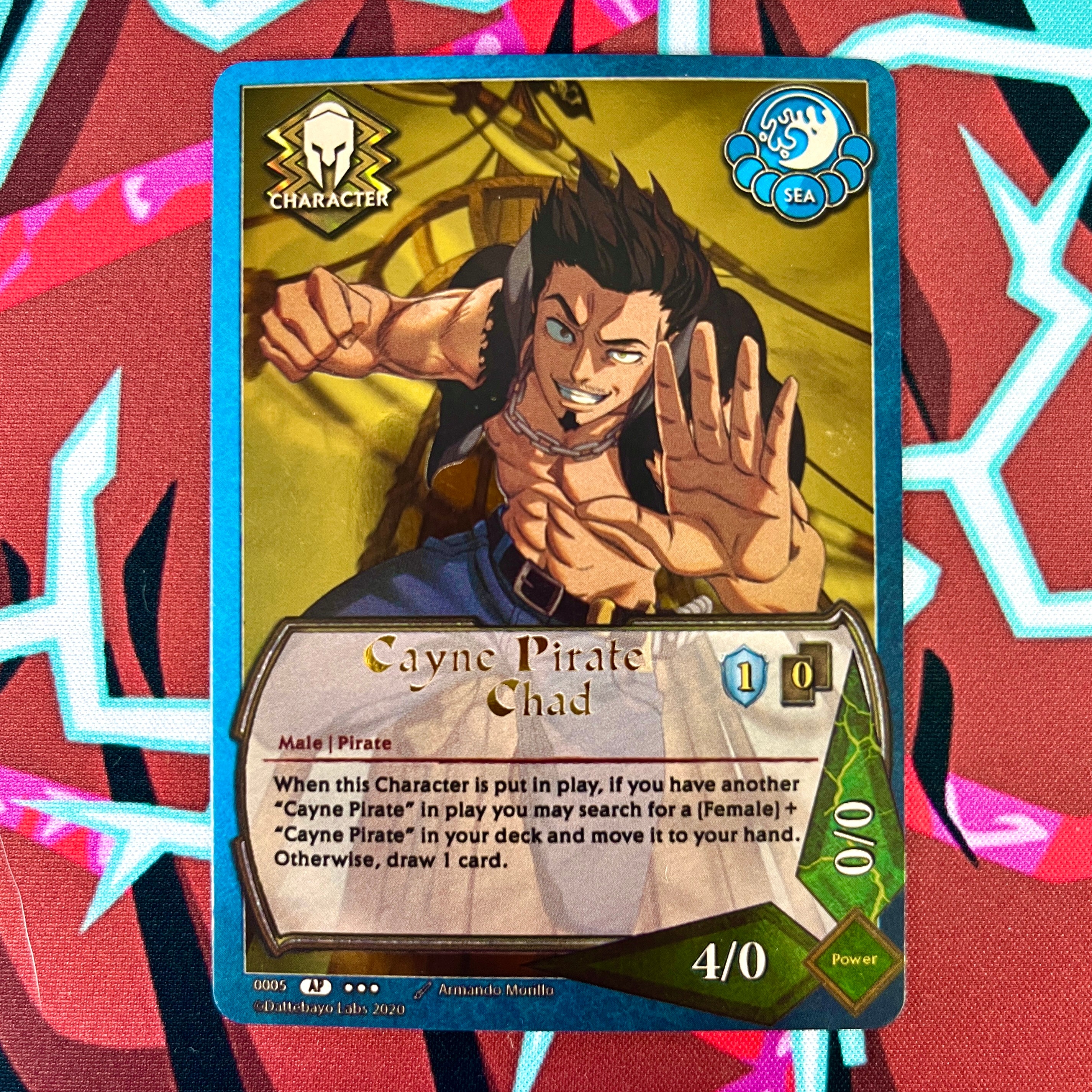 Cayne Pirate Chad - 0th Edition Gold Foil
