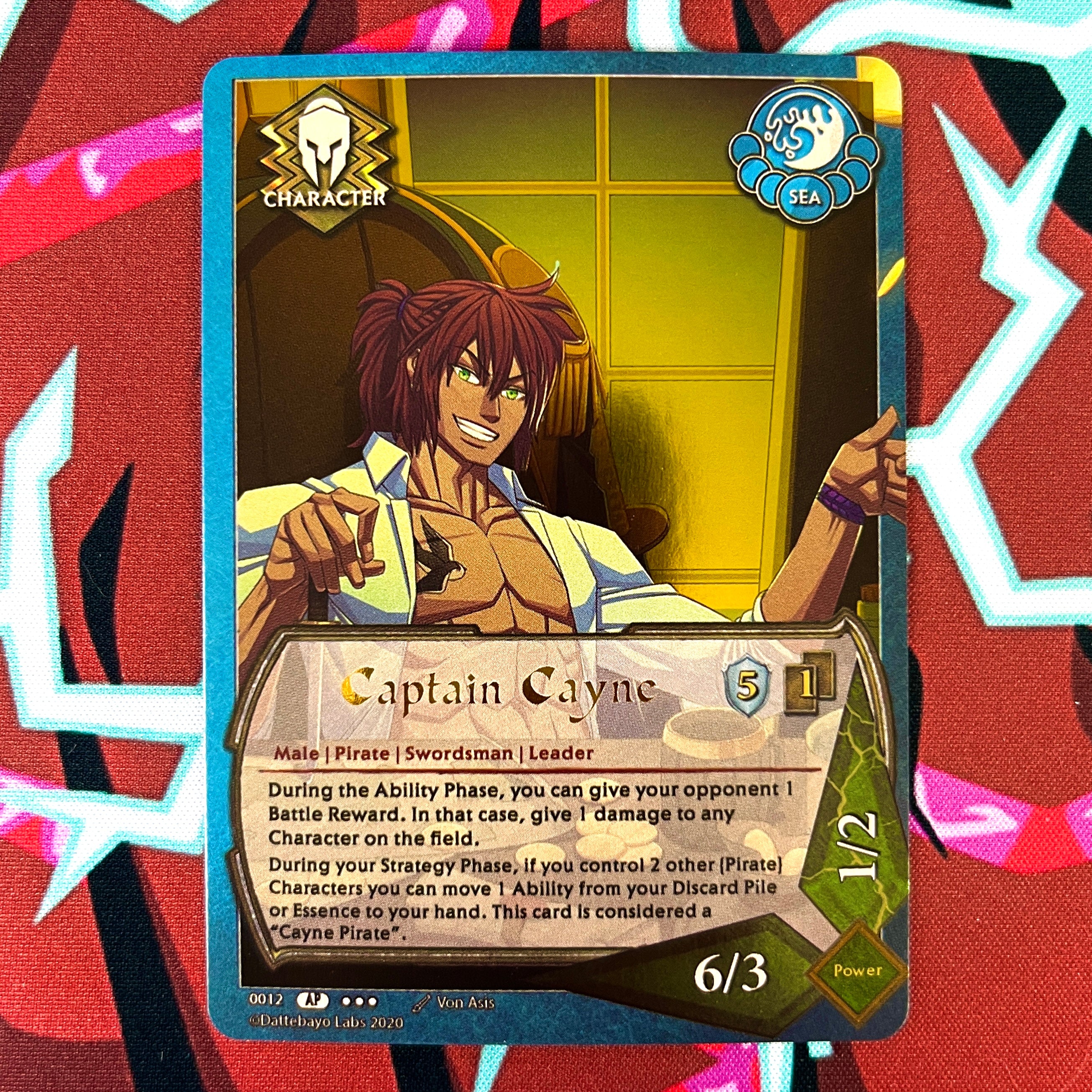 Captain Cayne - 0th Edition Gold Foil
