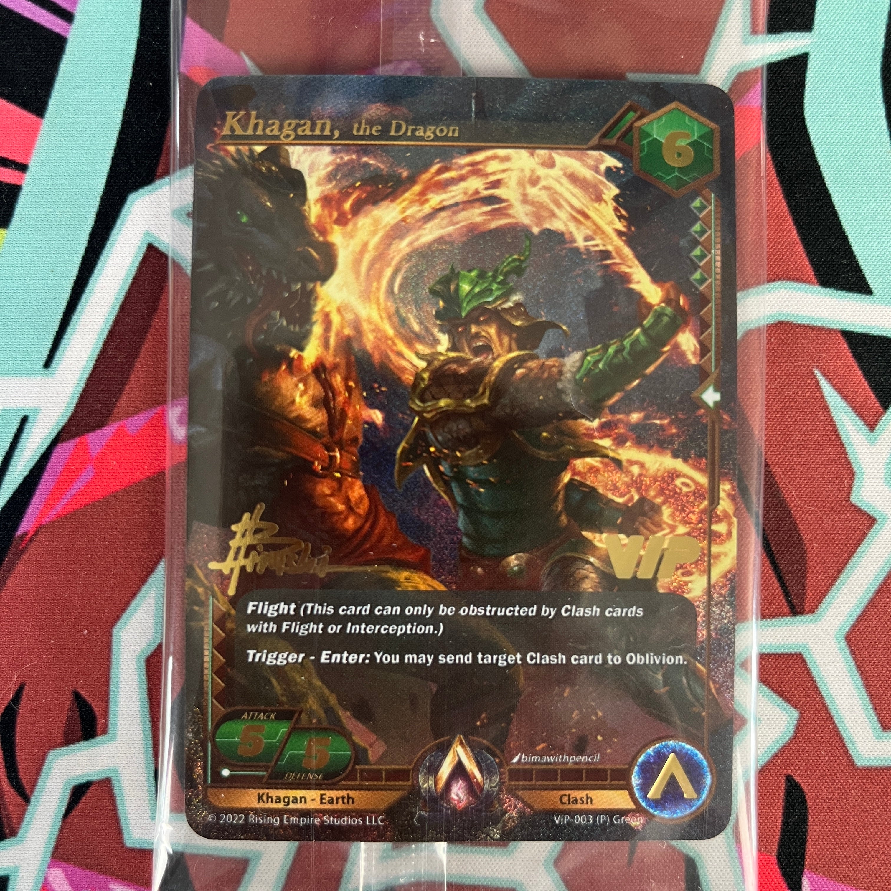 Khagan, the Dragon (VIP Signed Blister)