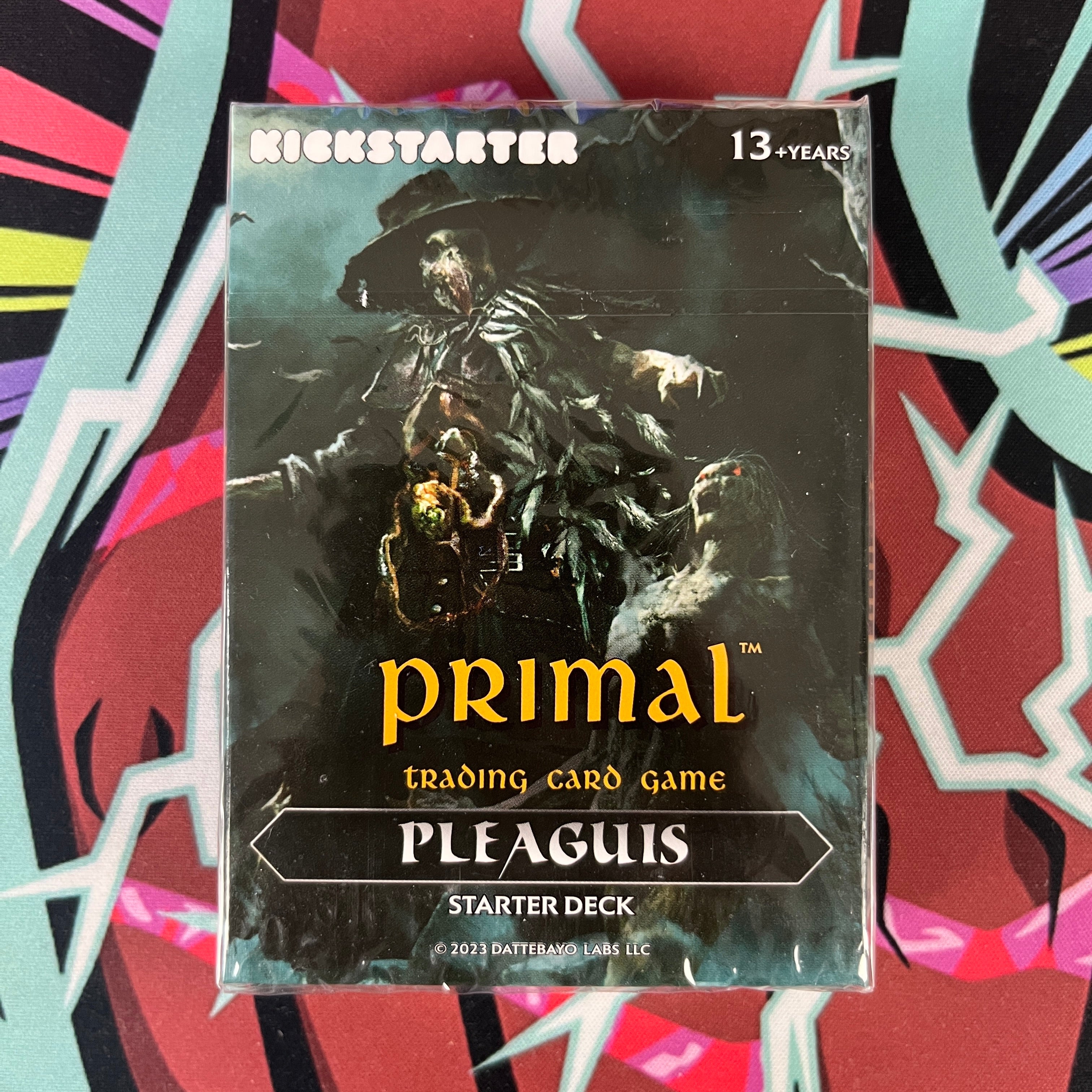Mazzo di partenza Pleaguis Kickstarter di Primal TCG