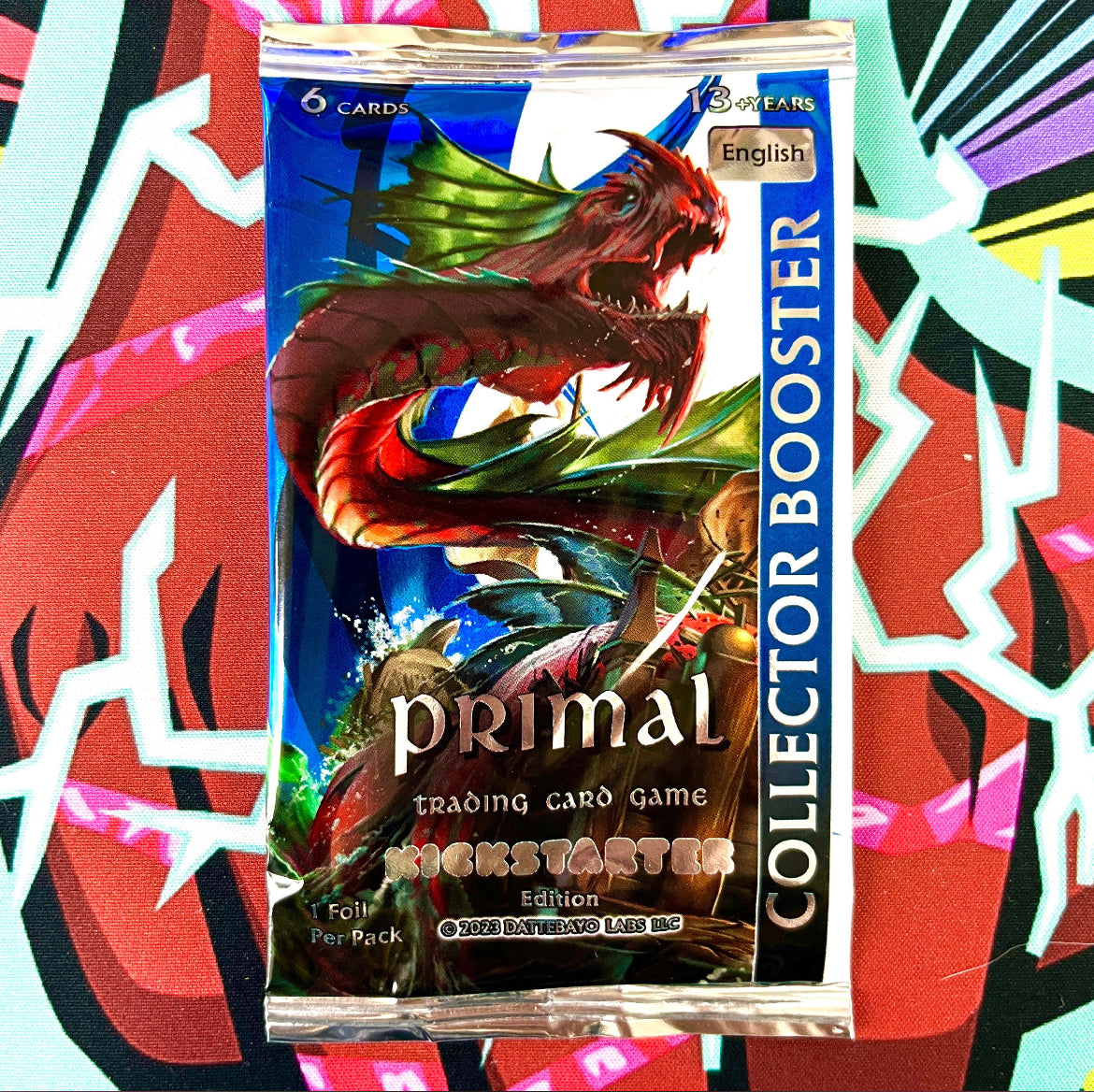 Booster da collezione Kickstarter di Primal TCG
