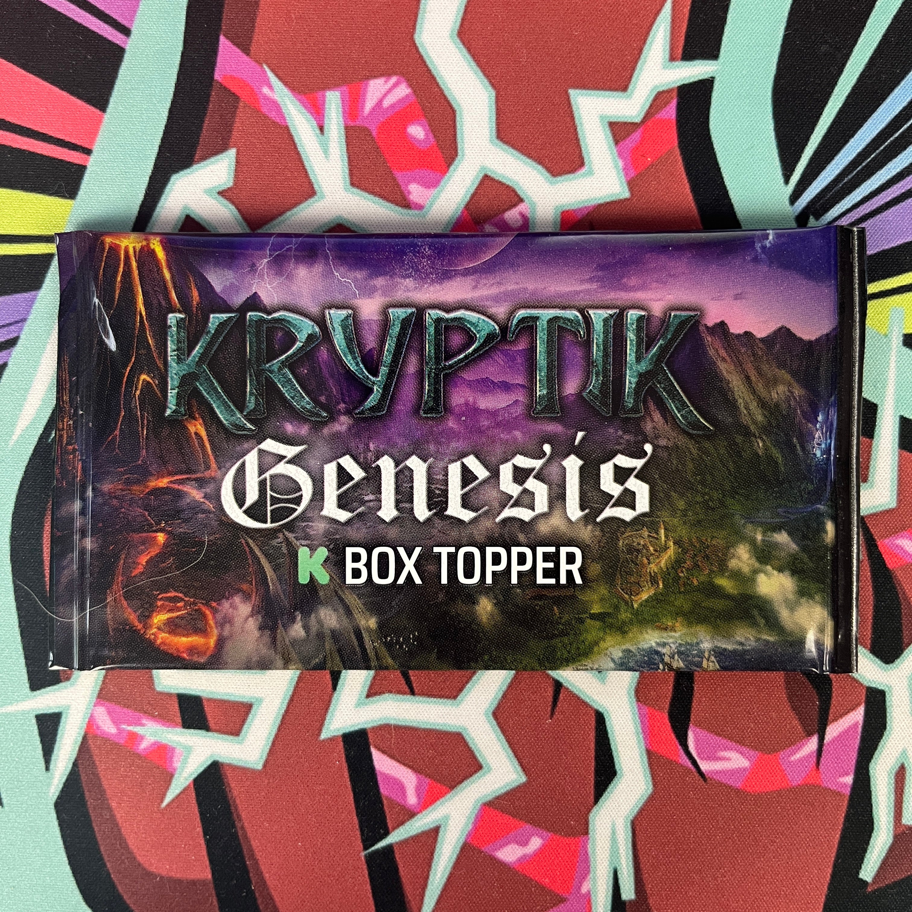 Topper per scatola Kickstarter Kryptik Genesis