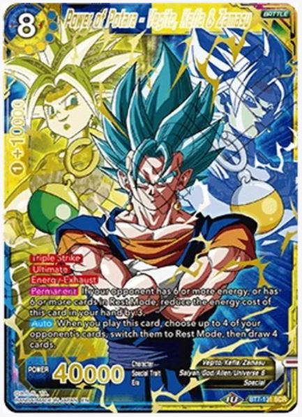 Paquete de refuerzo de DBS-B07 El asalto de los Saiyans (2019)