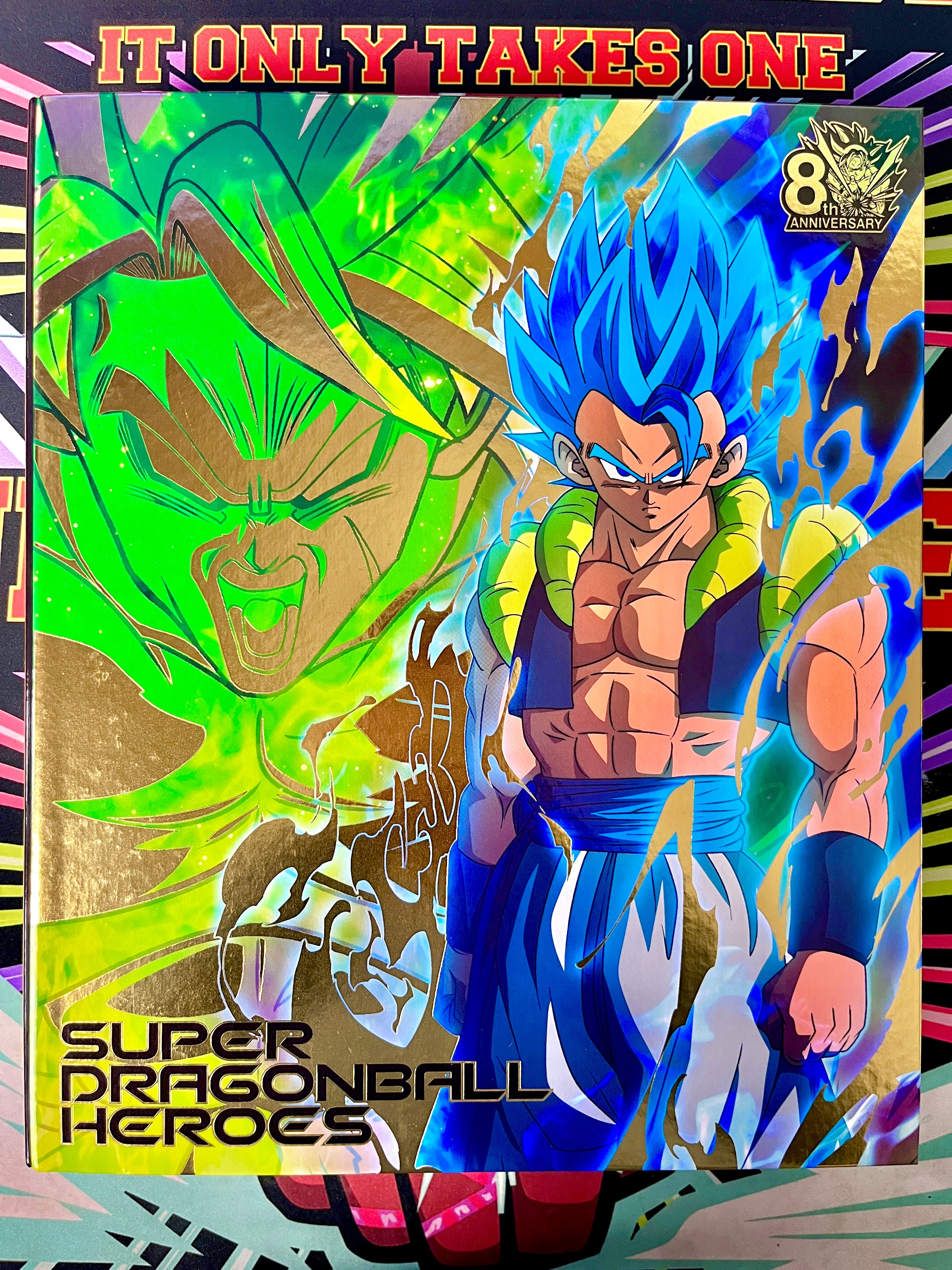 SDBH 8th Anniversary Gogeta & Broly 9-Pocket Binder (2018)