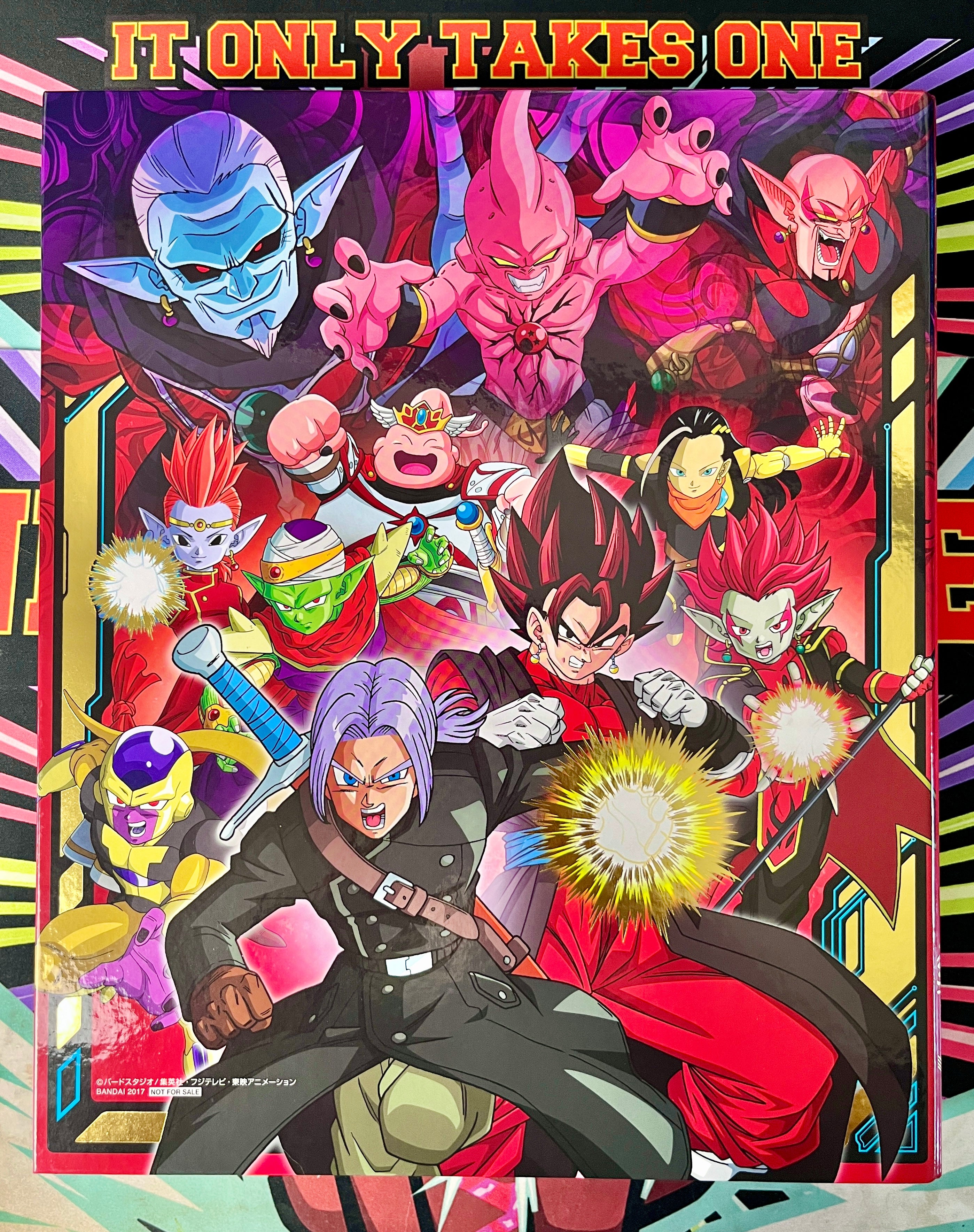 Carpeta de 9 bolsillos SDBH SSB Goku y Vegeta (2017)