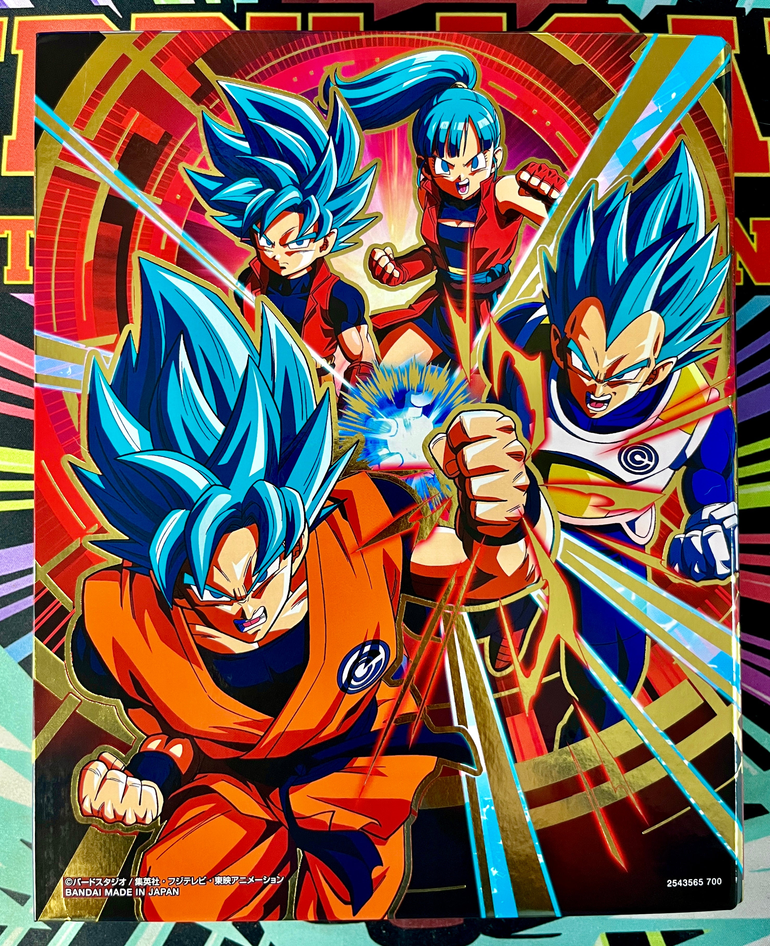 SDBH Super Saiyan 4 Goku & Vegeta 4-Pocket Binder Set (2020)