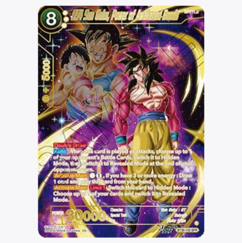 Three Glorious Fighters Booster Box (BT30)