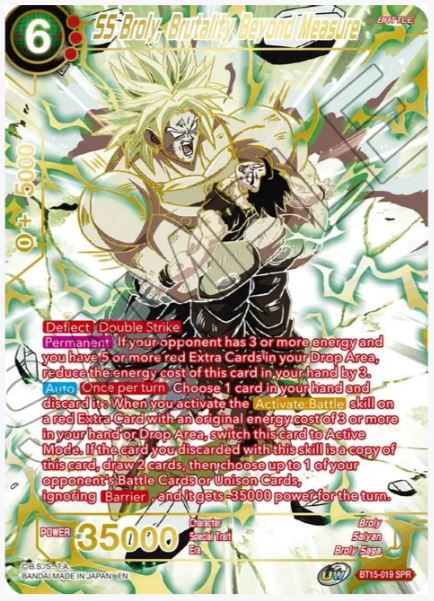 DBS-B15 Saiyan Showdown Premium Pack (2021)