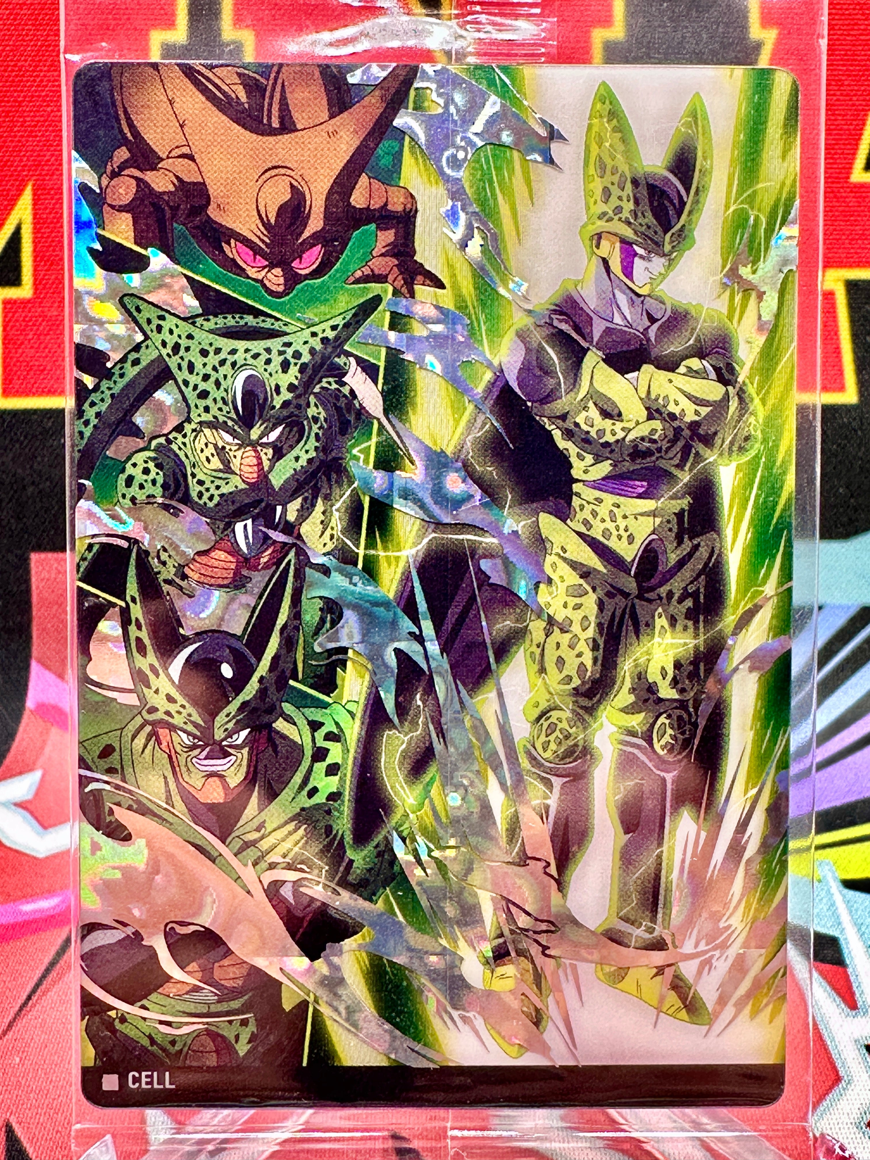 dragon ball super card game cell Fusion World your opponent must choose cards in their hand until there are only 3 remaining FB02-085 Cell Jr. Dragon Ball