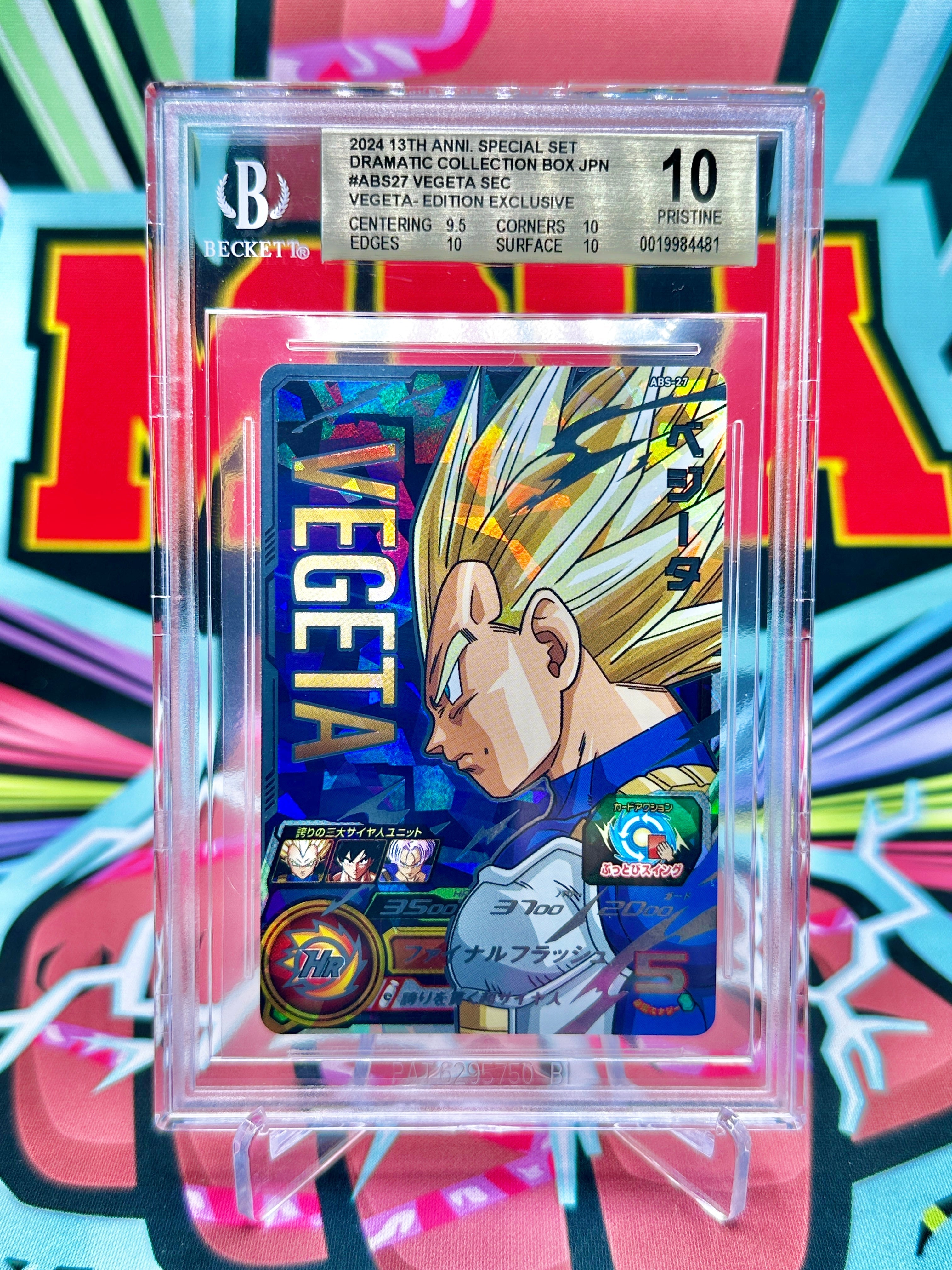 BGS Graded Slabs – Beckett Certified Dragon Ball Cards (Top Grades)